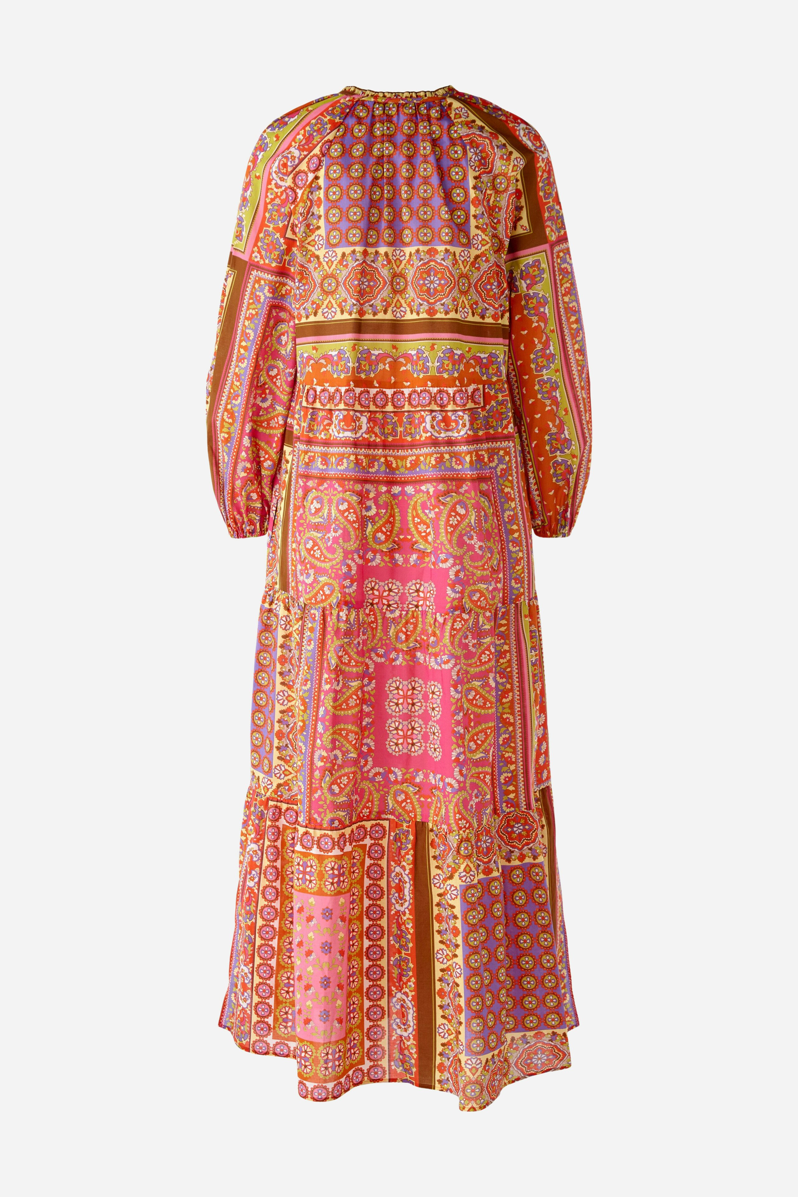 Bild 8 von Maxikleid 100% Baumwoll-Voile in pink orange | Oui