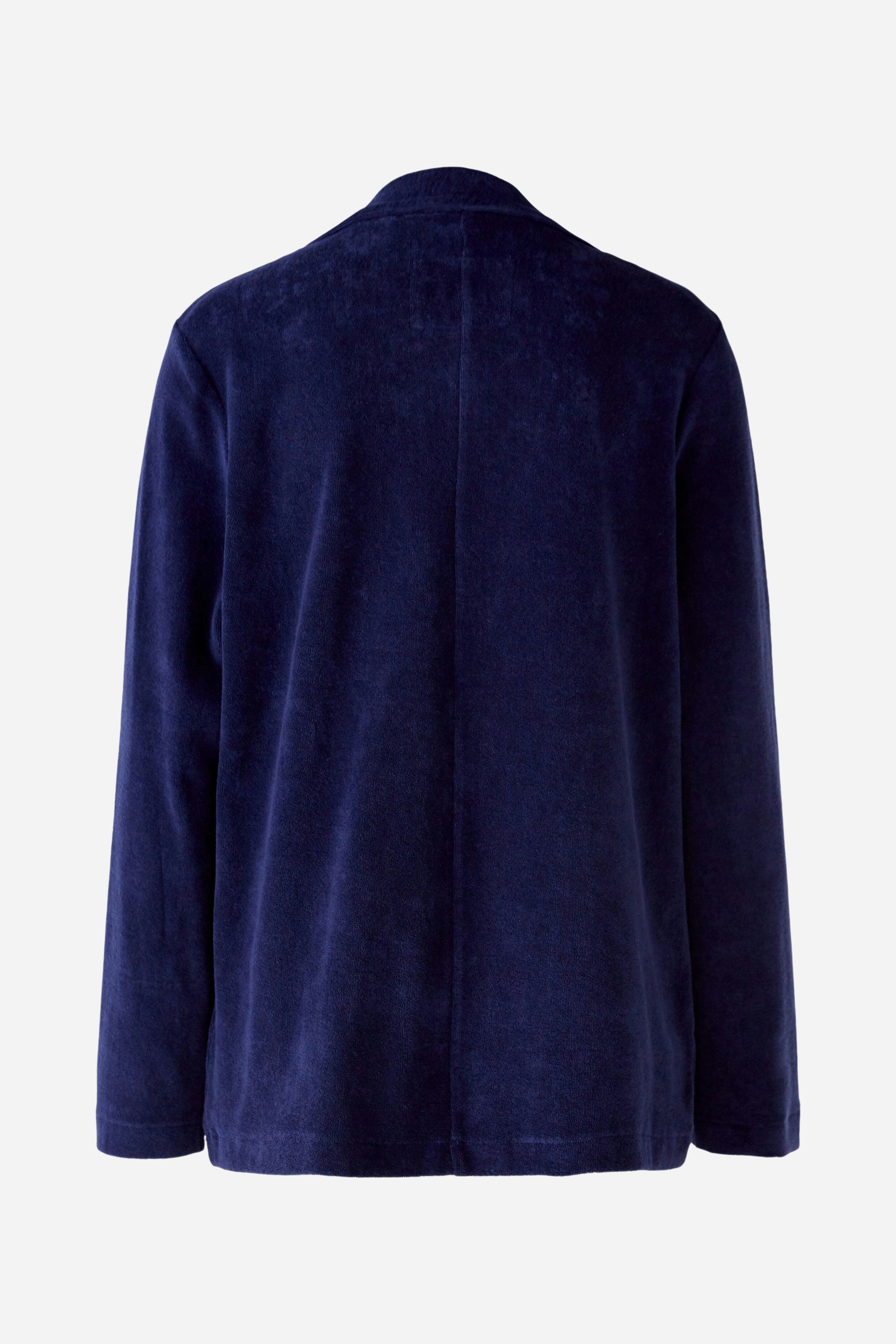 Bild 3 von Jersey blazer made from trendy terry in medieval blue | Oui