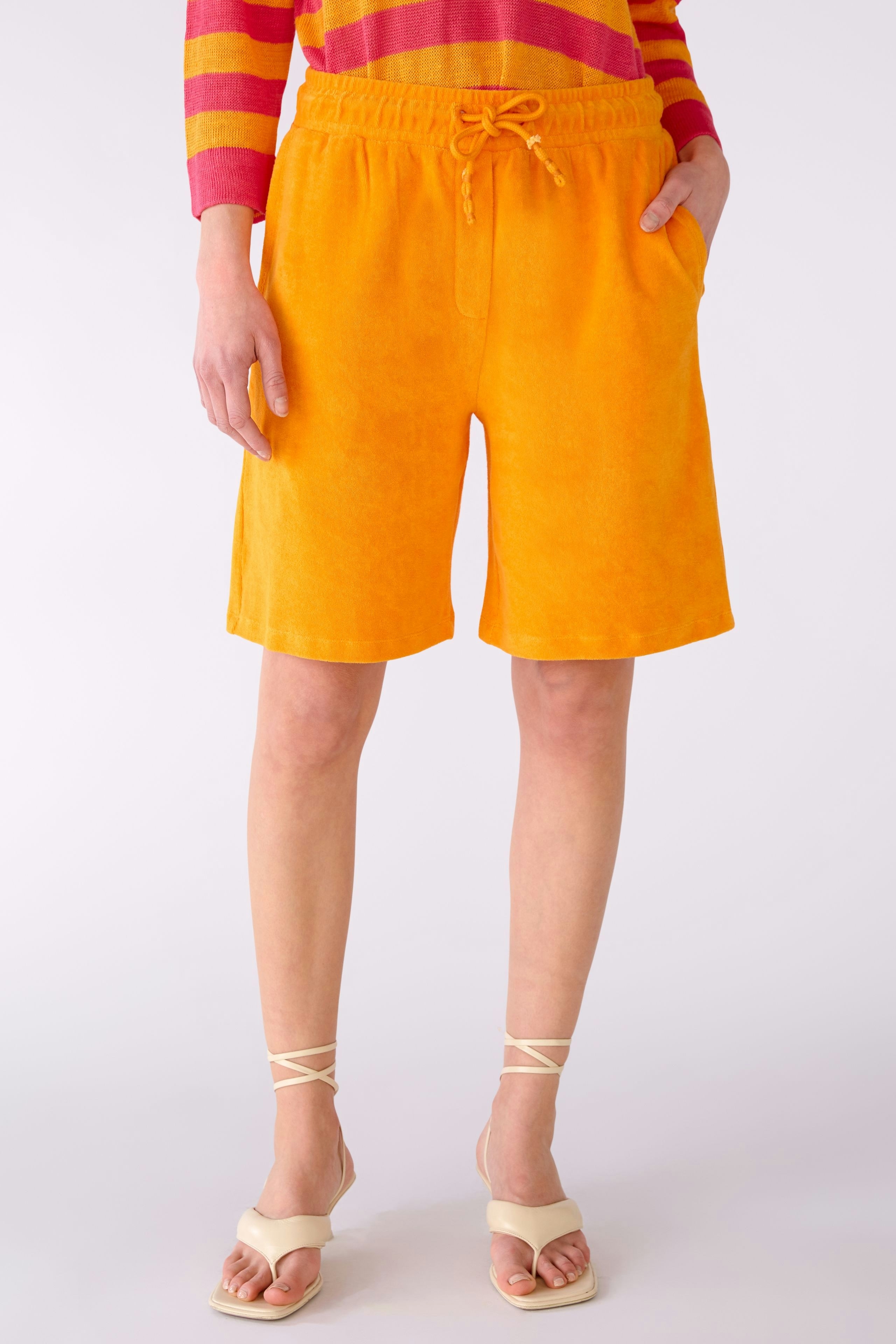 Bild 2 von Bermuda 100% cotton terry in flame orange | Oui