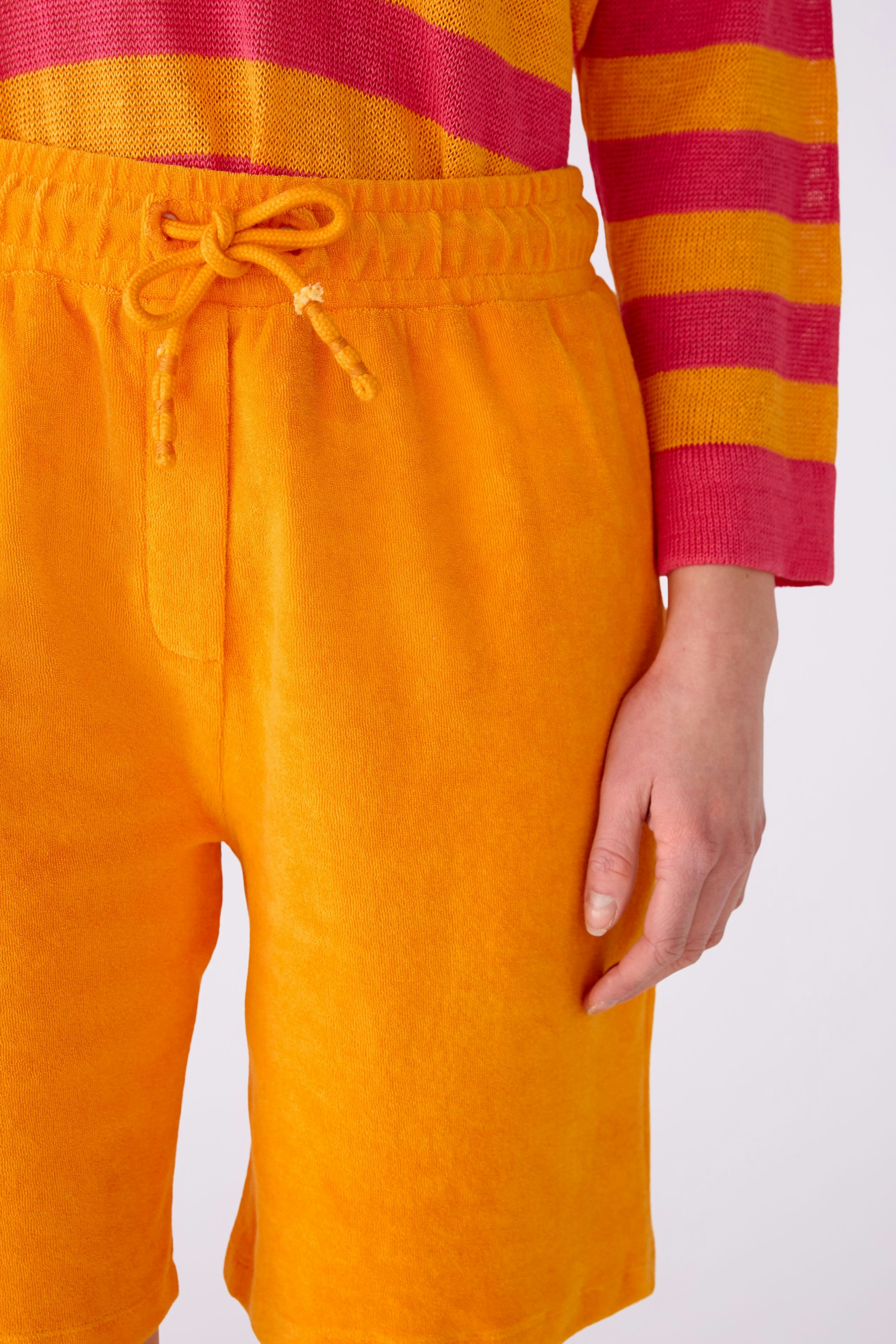 Bild 4 von Bermuda 100% cotton terry in flame orange | Oui