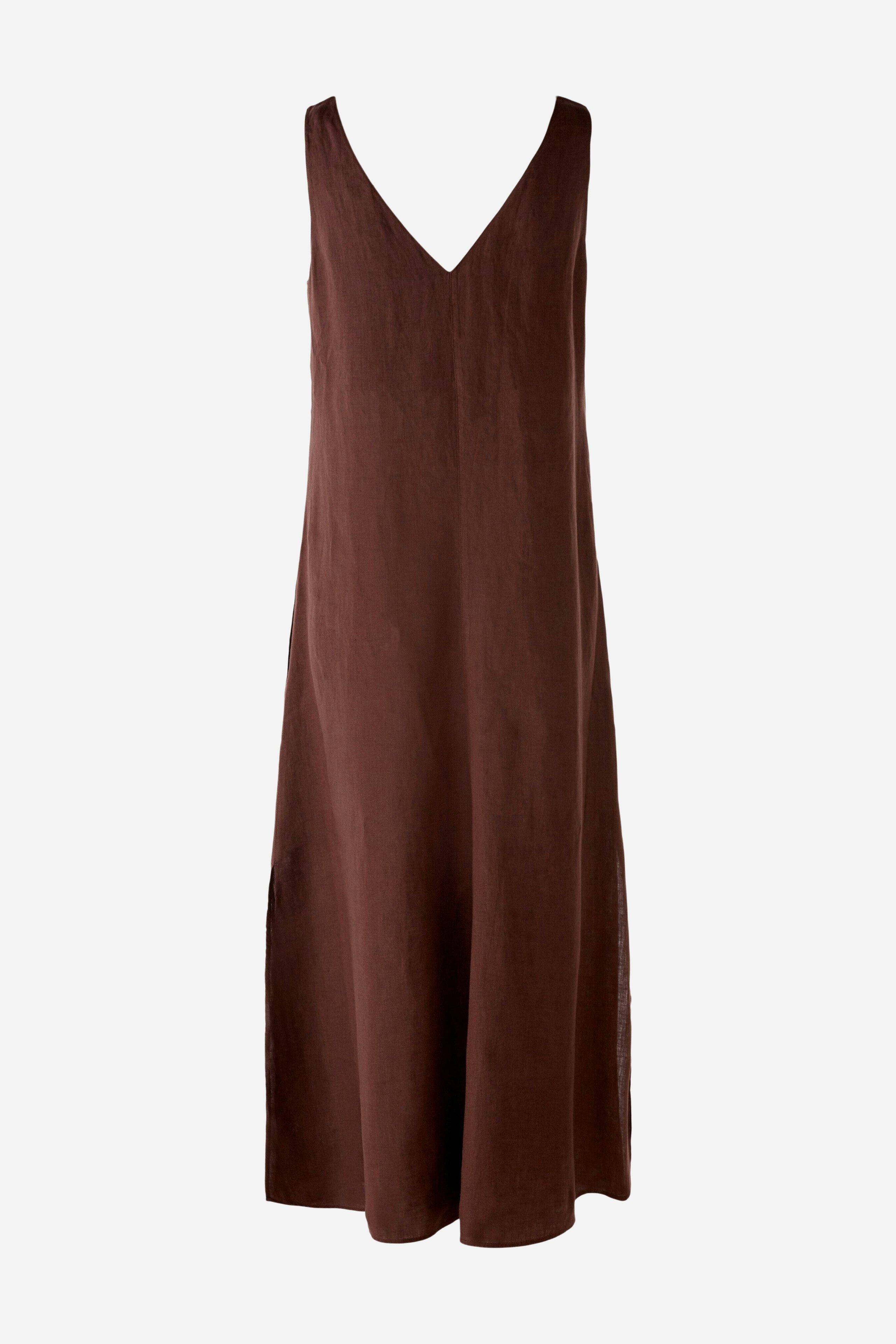Bild 8 von Midikleid 100% Leinen in chocolate fudge | Oui
