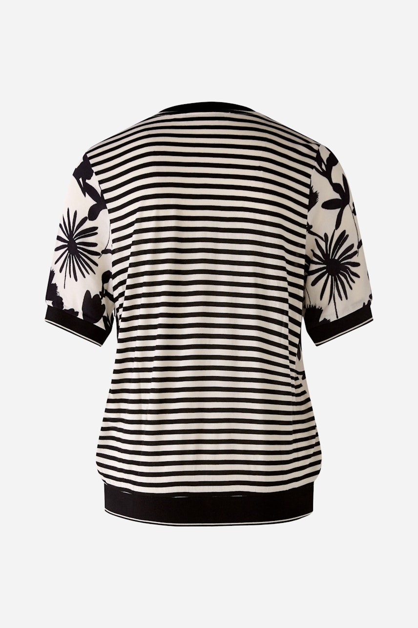 Bild 2 von Blusenshirt 100% Viskose in white brown | Oui