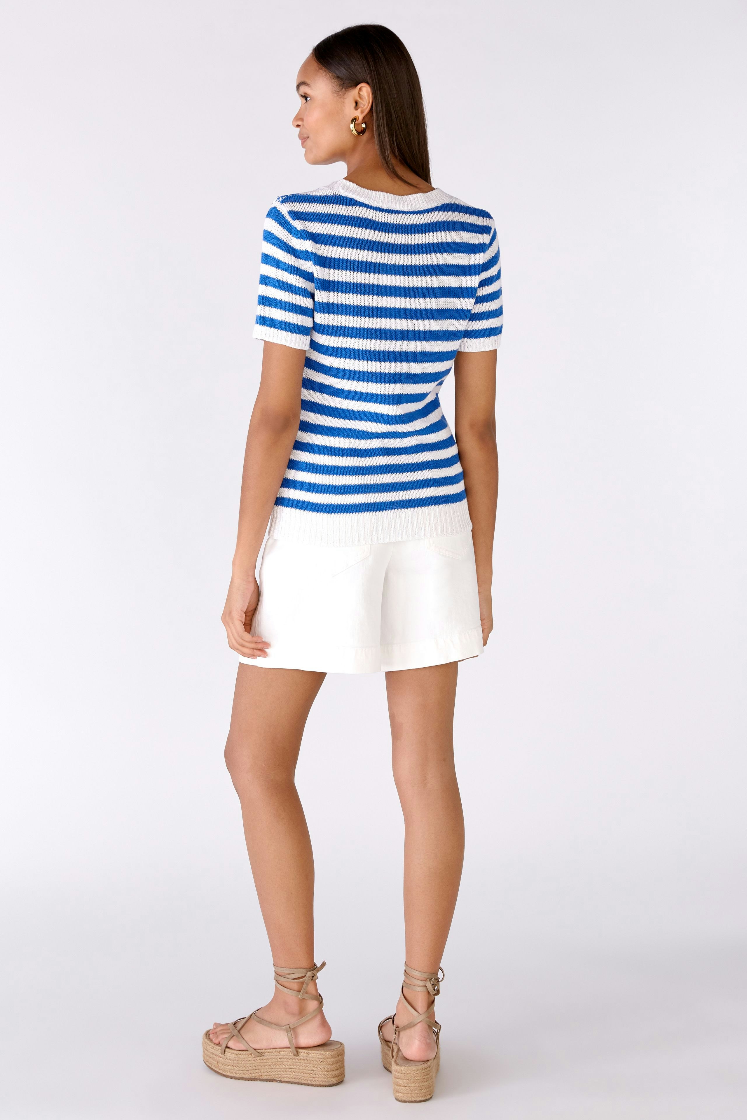 Bild 3 von Strickpullover 100% Baumwolle in offwhite blue | Oui