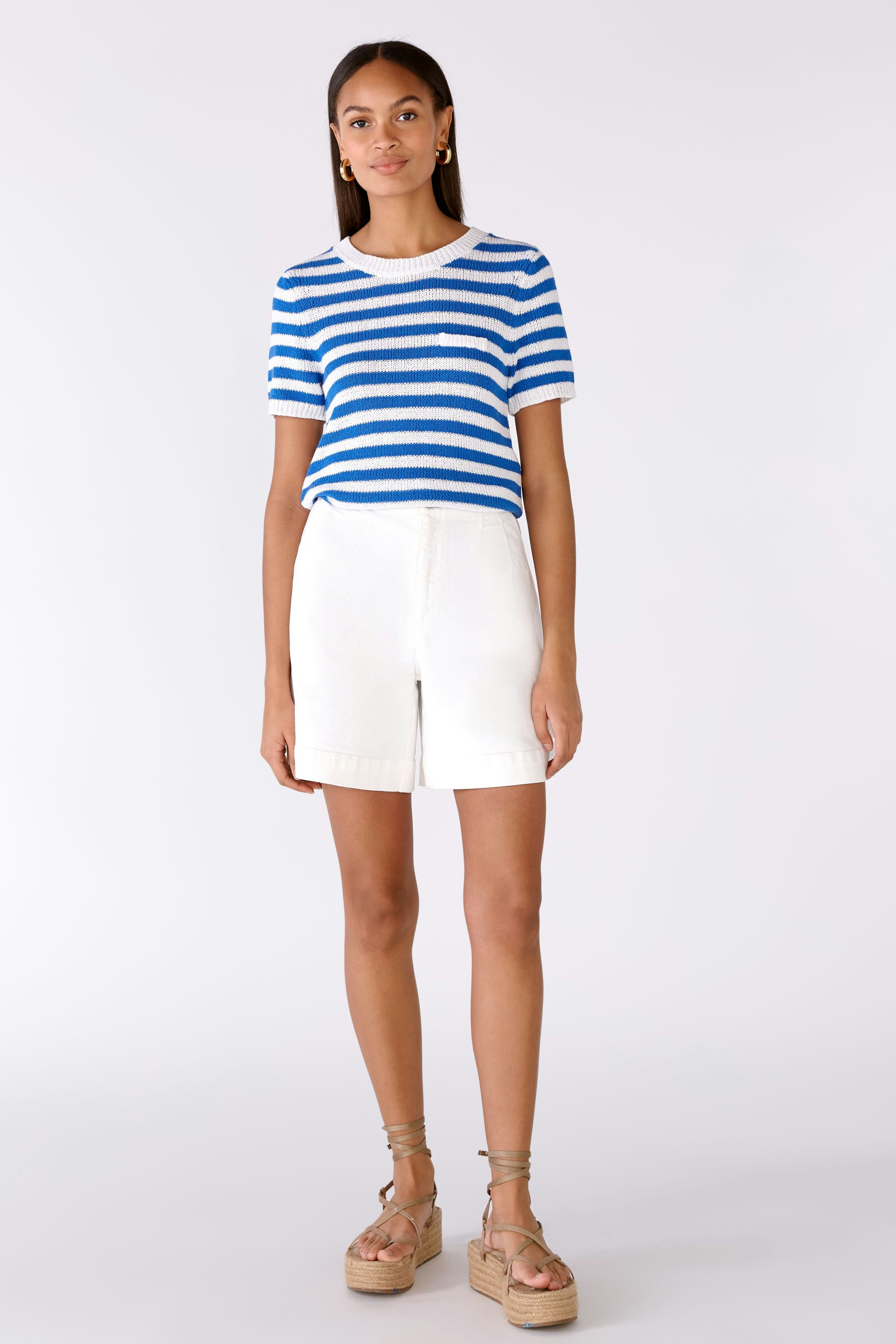 Bild 1 von Strickpullover 100% Baumwolle in offwhite blue | Oui