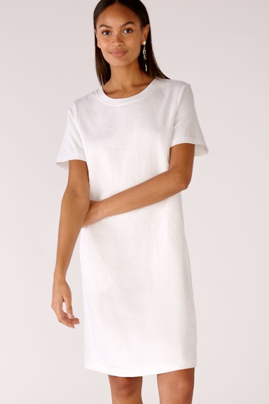 Bild 5 von Dress linen-cotton patch in optic white | Oui