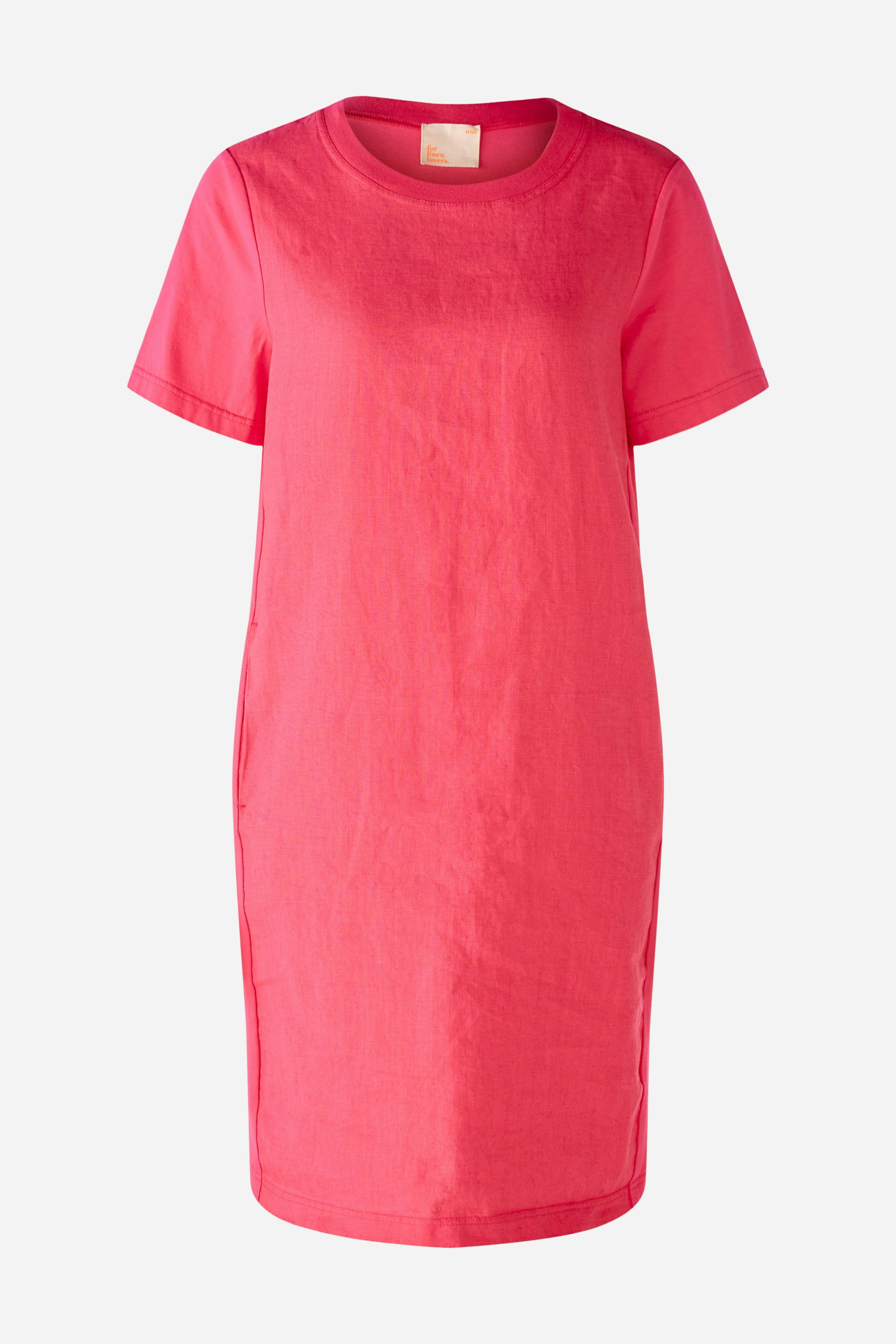 Bild 7 von Dress linen-cotton patch in raspberry sorbet | Oui