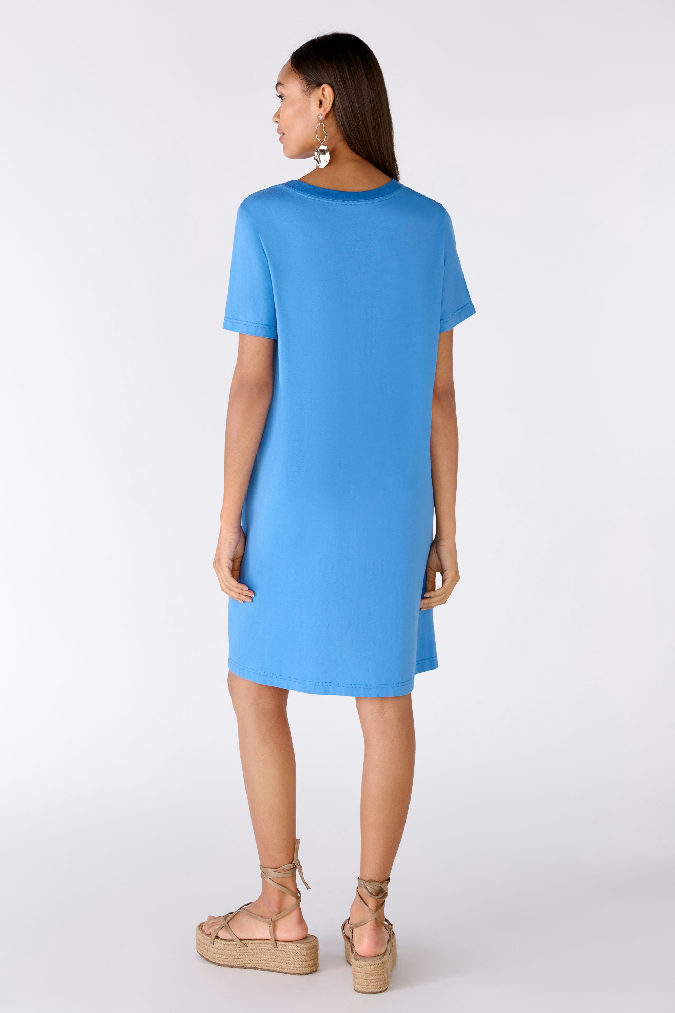 Bild 3 von Kleid Leinen-Baumwollpatch in campanula | Oui