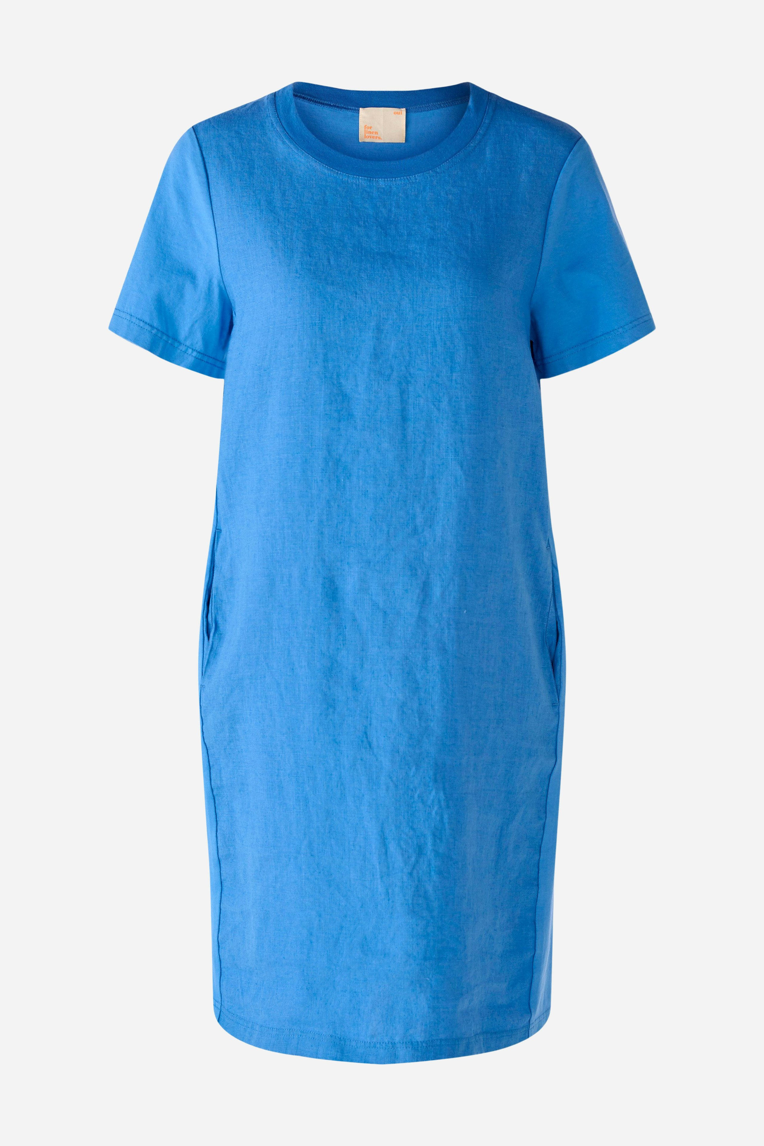 Bild 6 von Kleid Leinen-Baumwollpatch in campanula | Oui