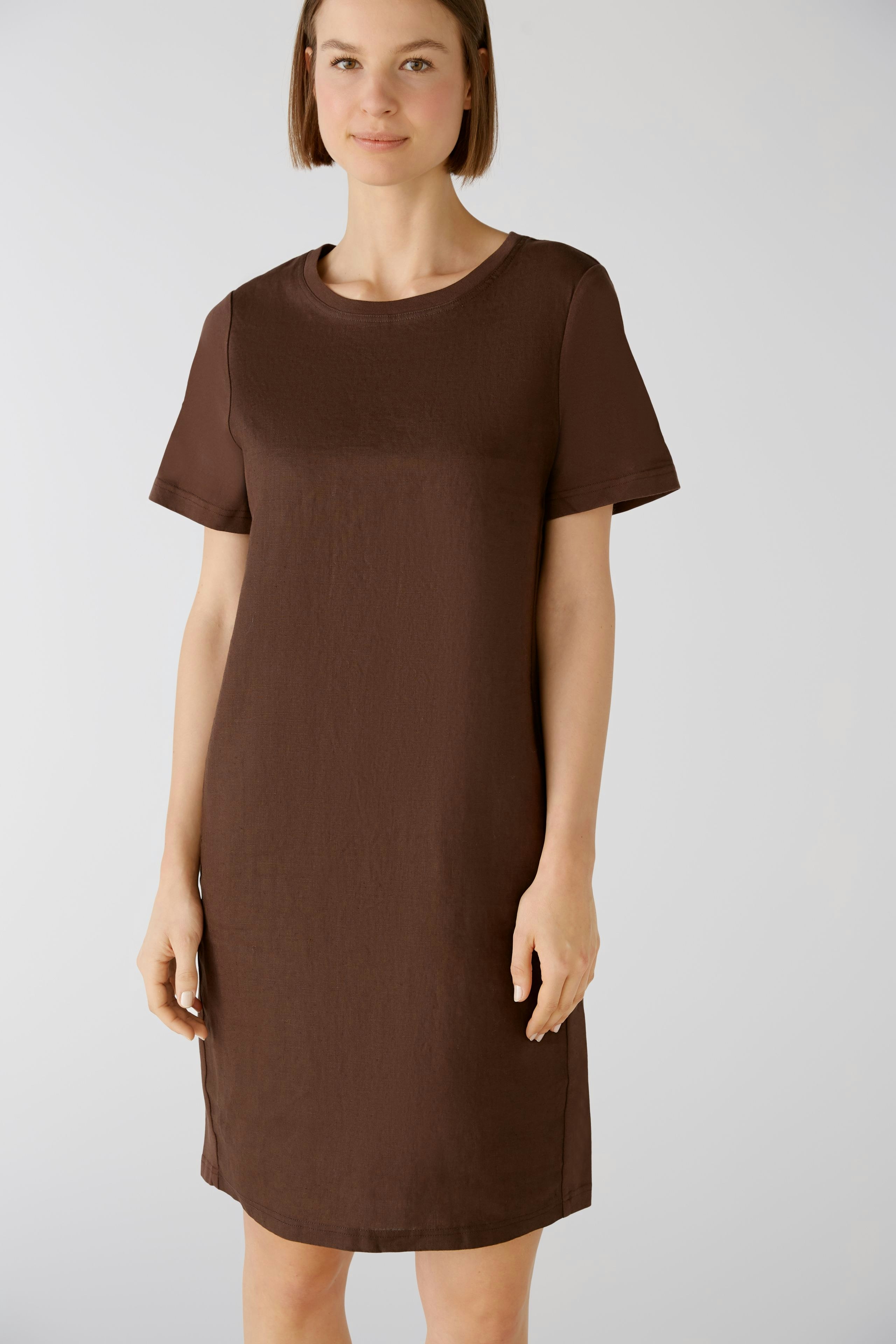 Bild 5 von Kleid Leinen-Baumwollpatch in chocolate fudge | Oui