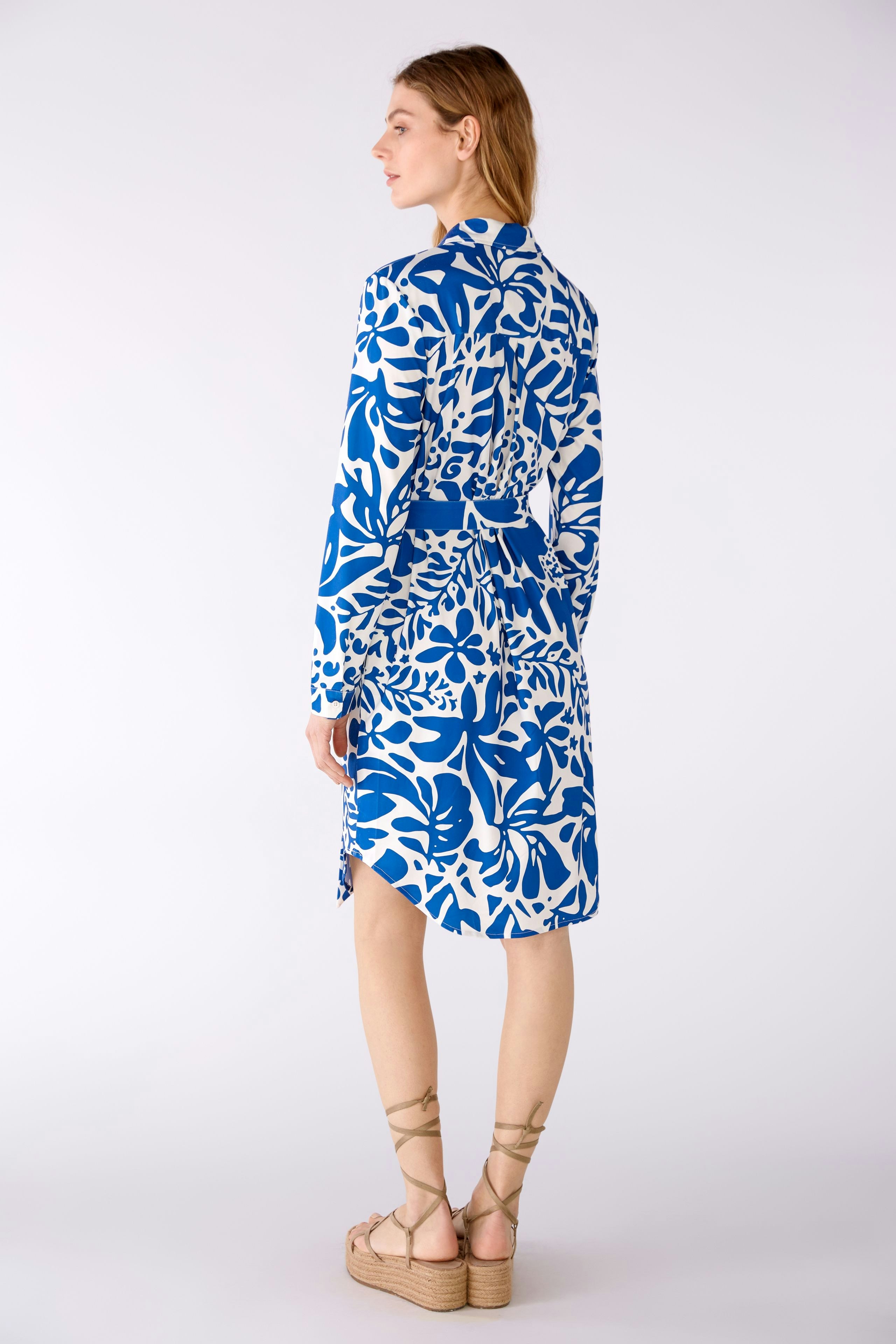 Bild 3 von Hemdblusenkleid Silky Touch Qualität in blue white | Oui