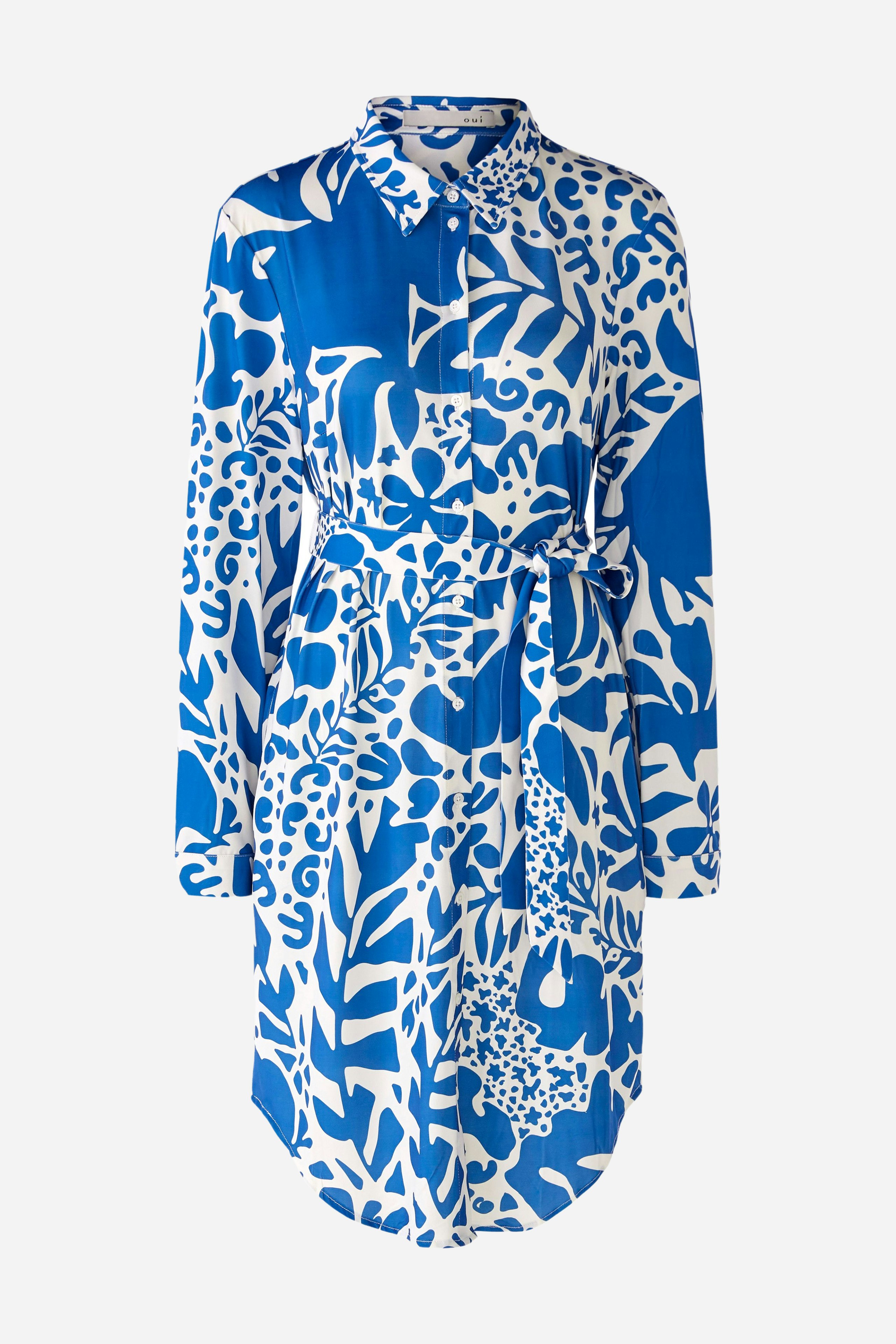 Bild 8 von Hemdblusenkleid Silky Touch Qualität in blue white | Oui