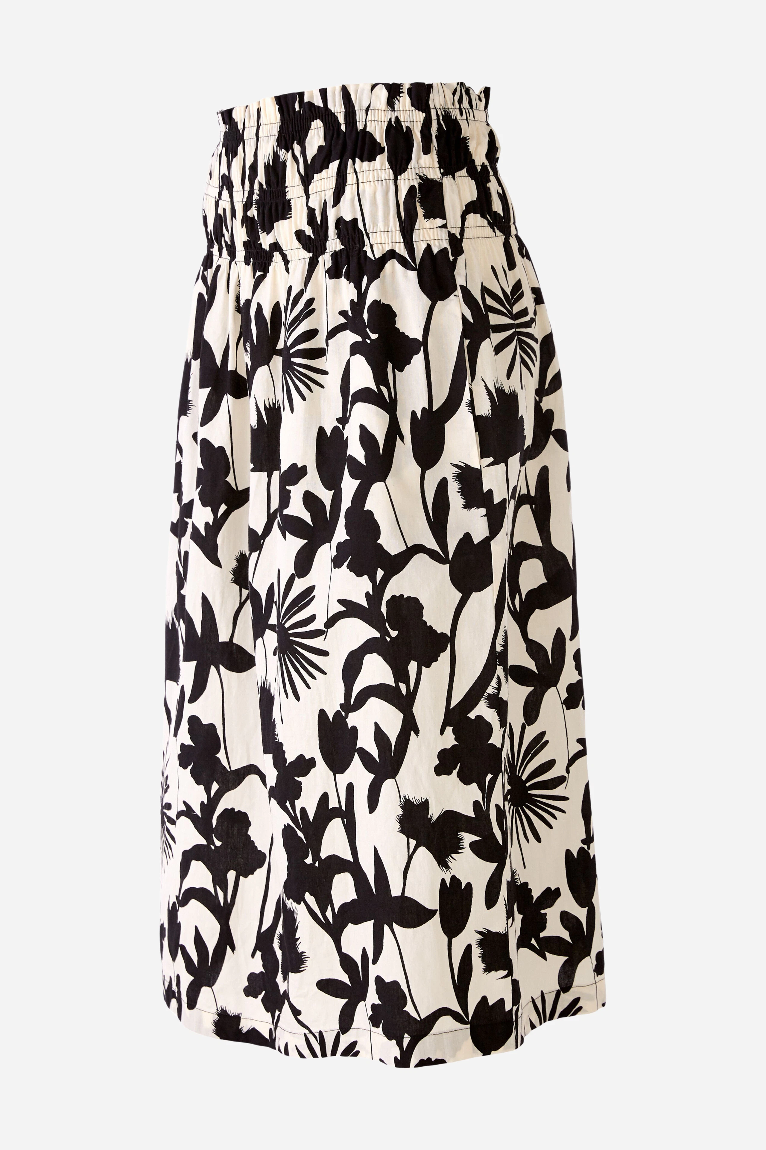 Bild 7 von Midirock 100% Baumwolle in white brown | Oui