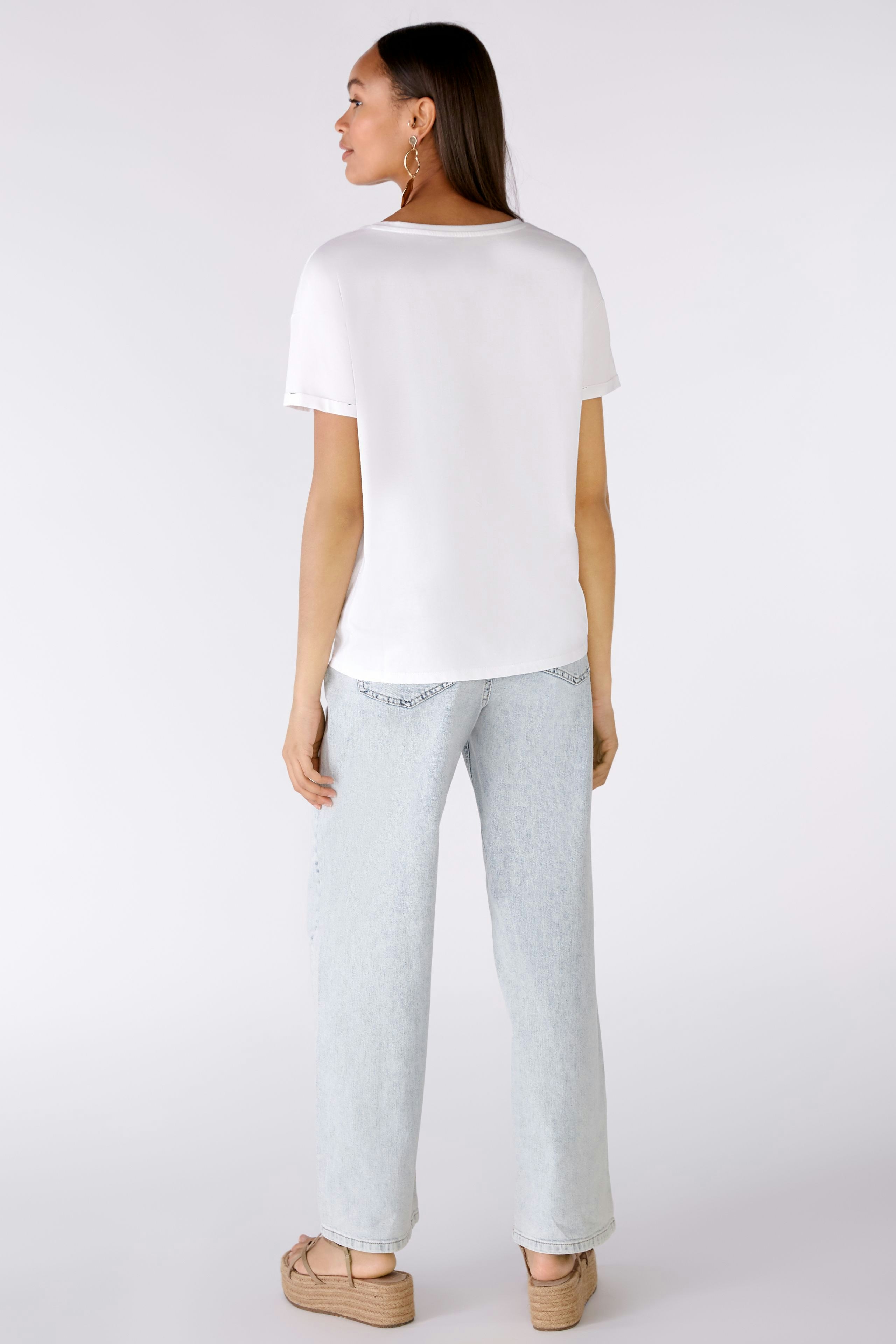 Bild 3 von T-Shirt 100% Bio-Baumwolle in optic white | Oui