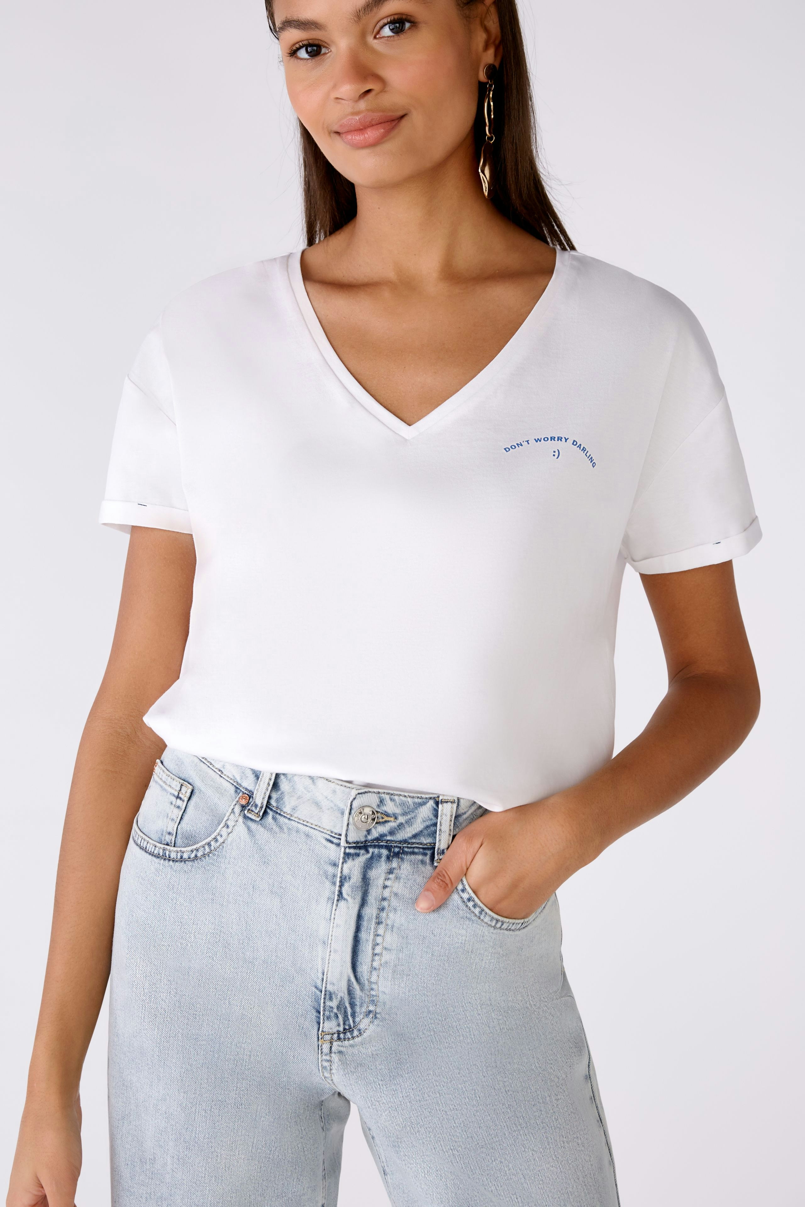 Bild 4 von T-Shirt 100% Bio-Baumwolle in optic white | Oui