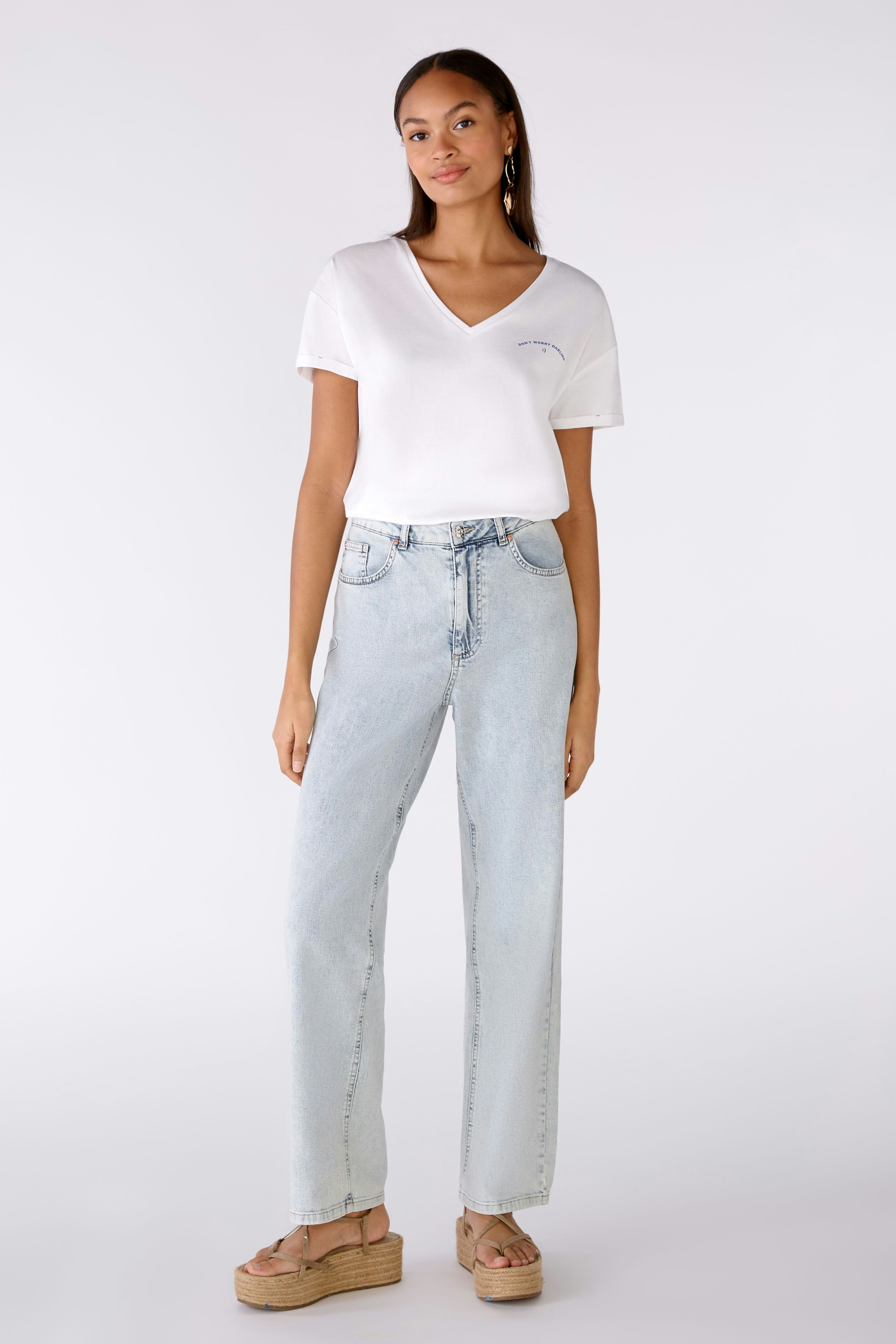 Bild 1 von T-Shirt 100% Bio-Baumwolle in optic white | Oui