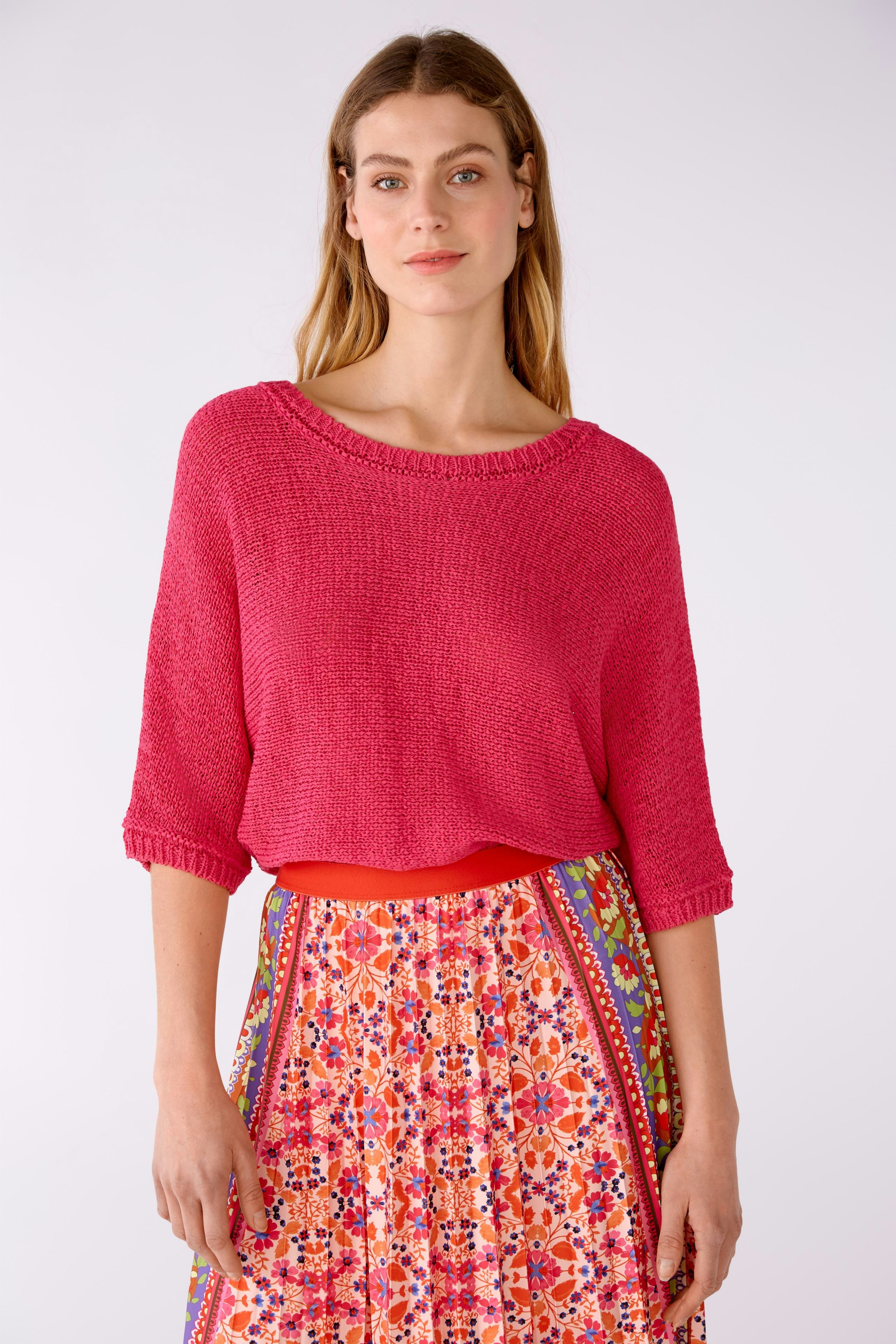 Bild 2 von Pullover cotton-Linen Blend in raspberry sorbet | Oui
