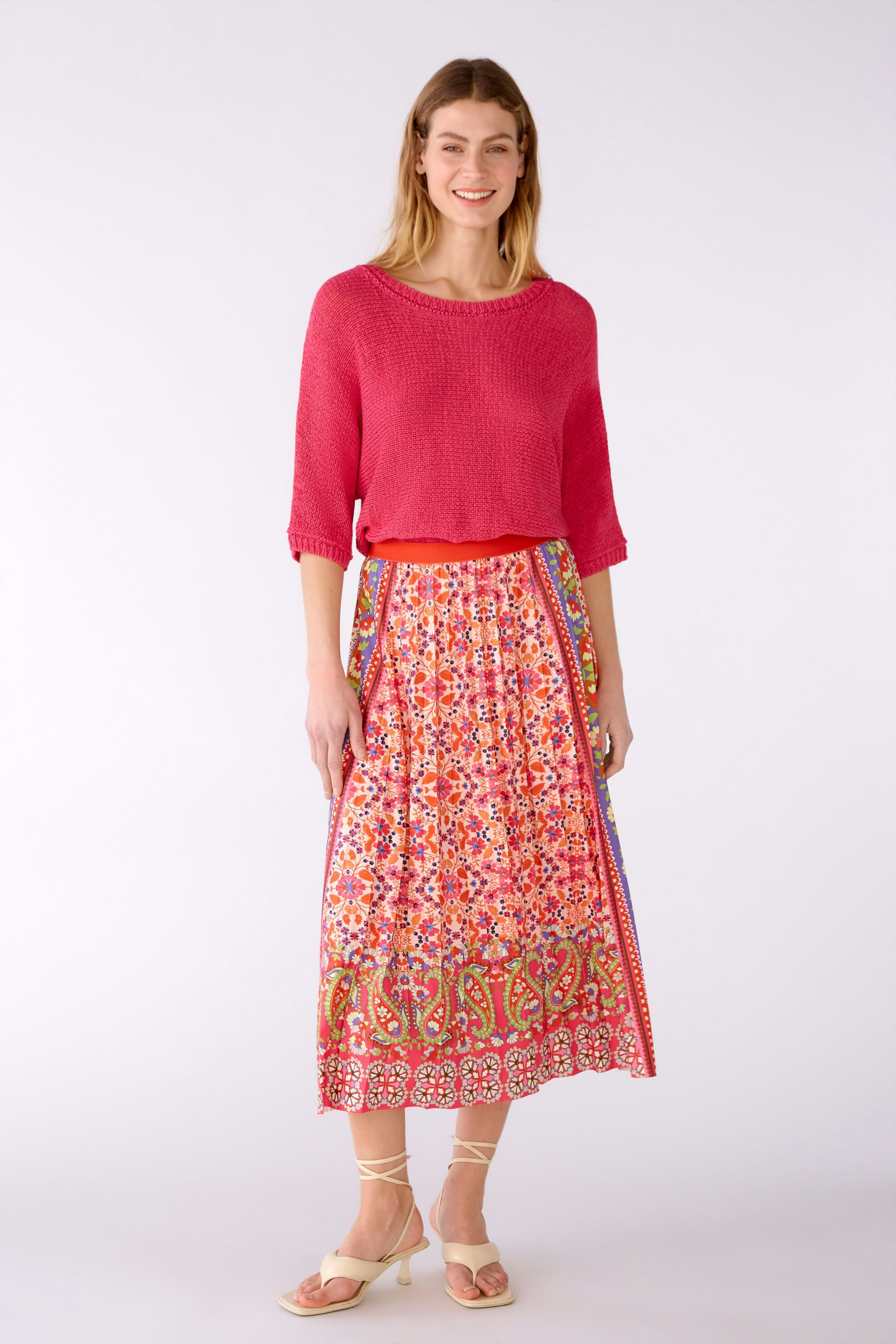 Bild 1 von Pullover cotton-Linen Blend in raspberry sorbet | Oui