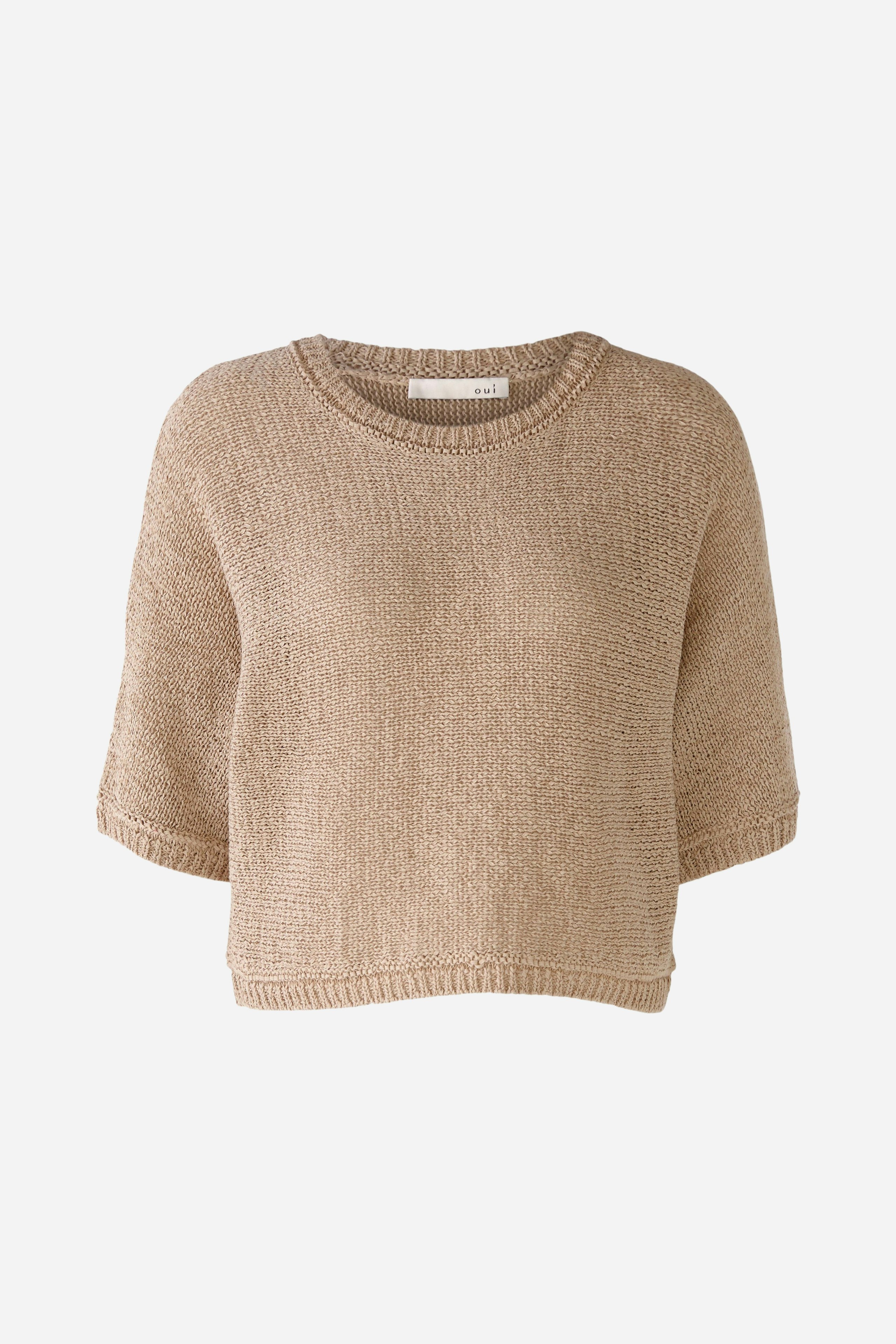 Bild 6 von Pullover cotton-Linen Blend in light stone | Oui