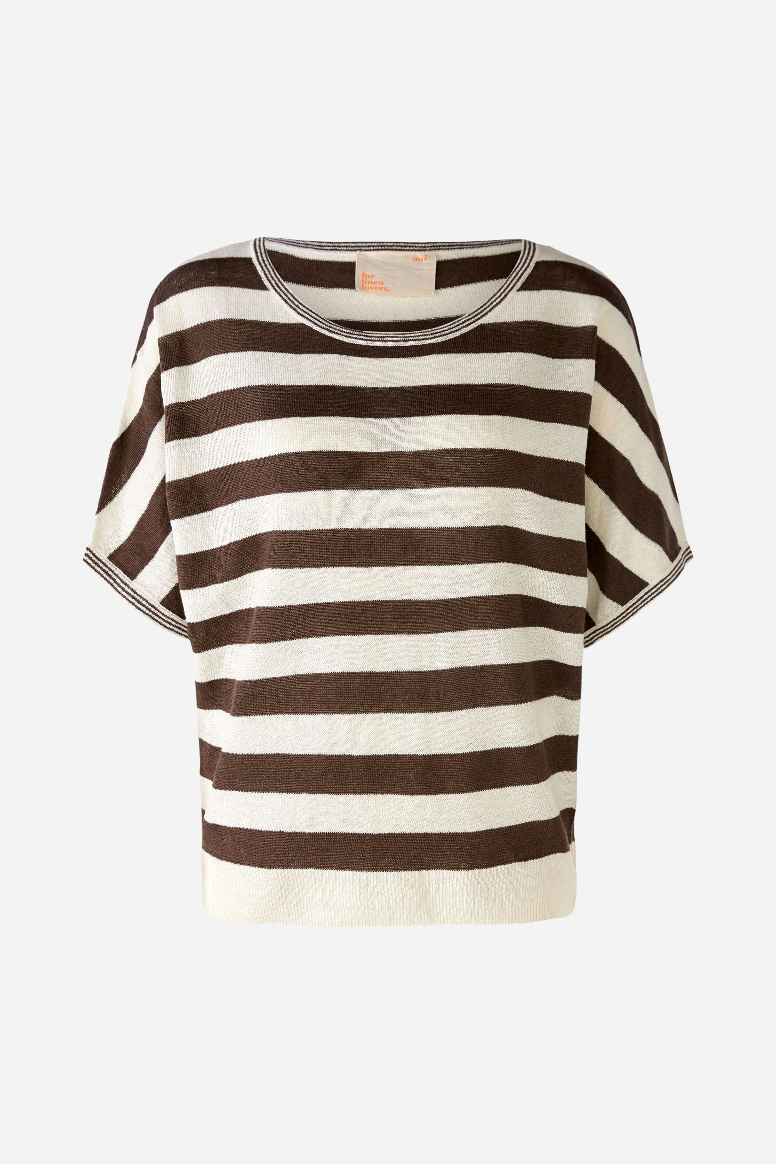 Bild 7 von Pullover 100% linen in offwhite brown | Oui