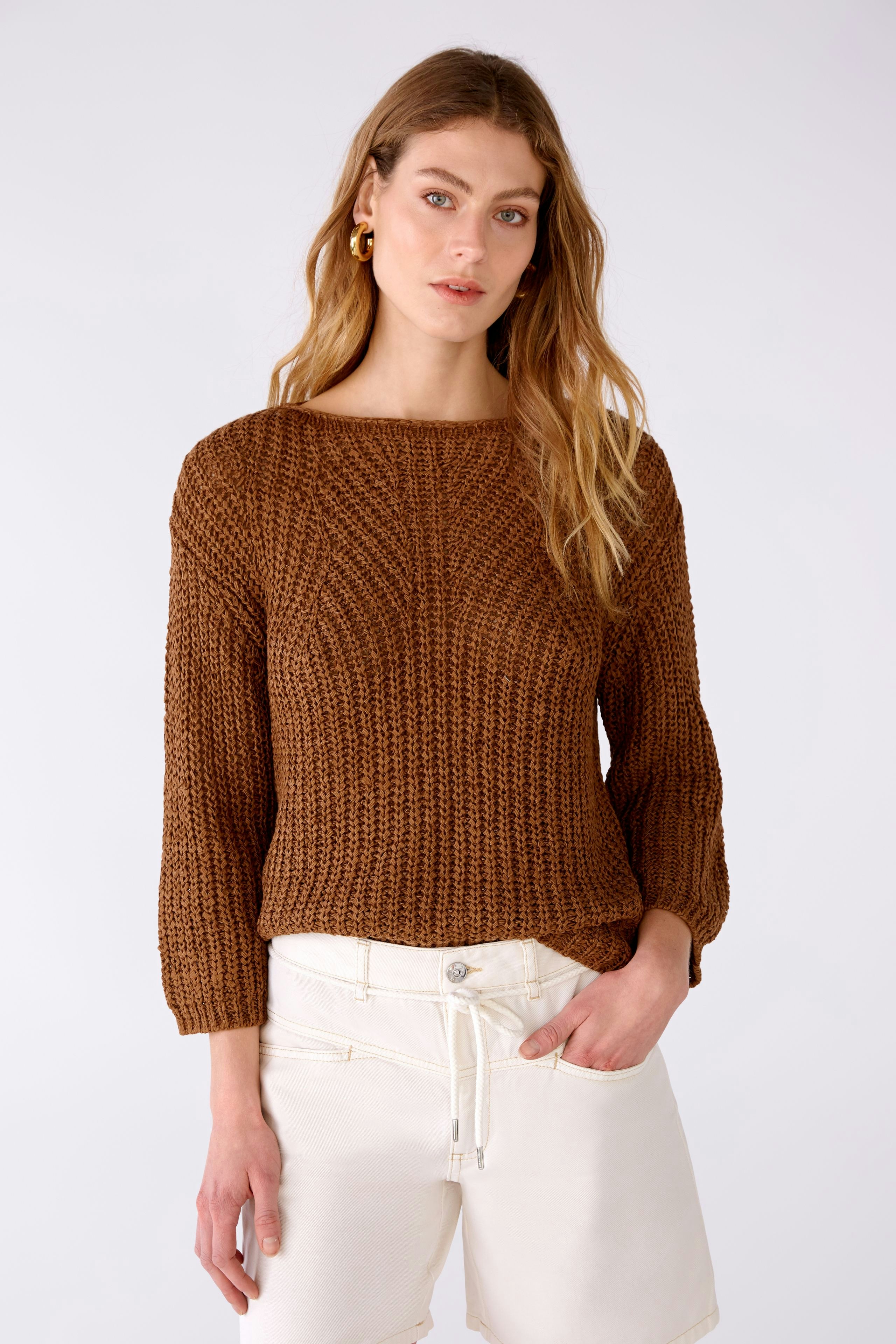 Bild 2 von Pullover ribbon yarn in toffee | Oui