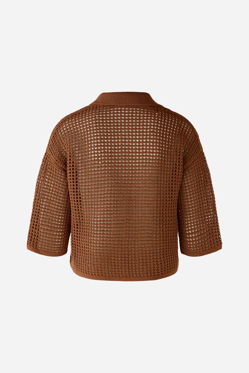 Bild 9 von Strickjacke Baumwollmischung in toffee | Oui