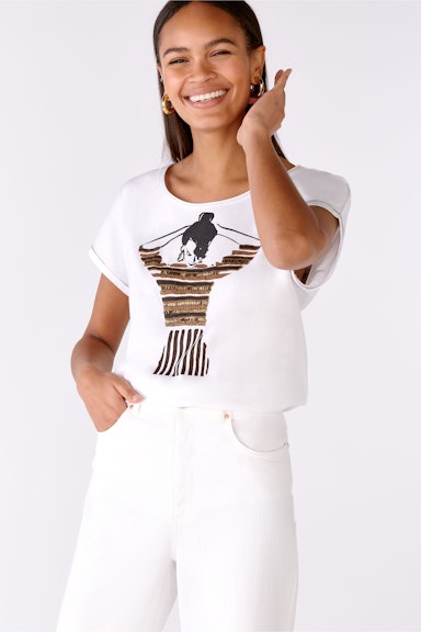Bild 5 von T-Shirt 100% Bio-Baumwolle in optic white | Oui