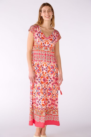 Bild 2 von Maxi dress silky Touch quality in pink orange | Oui