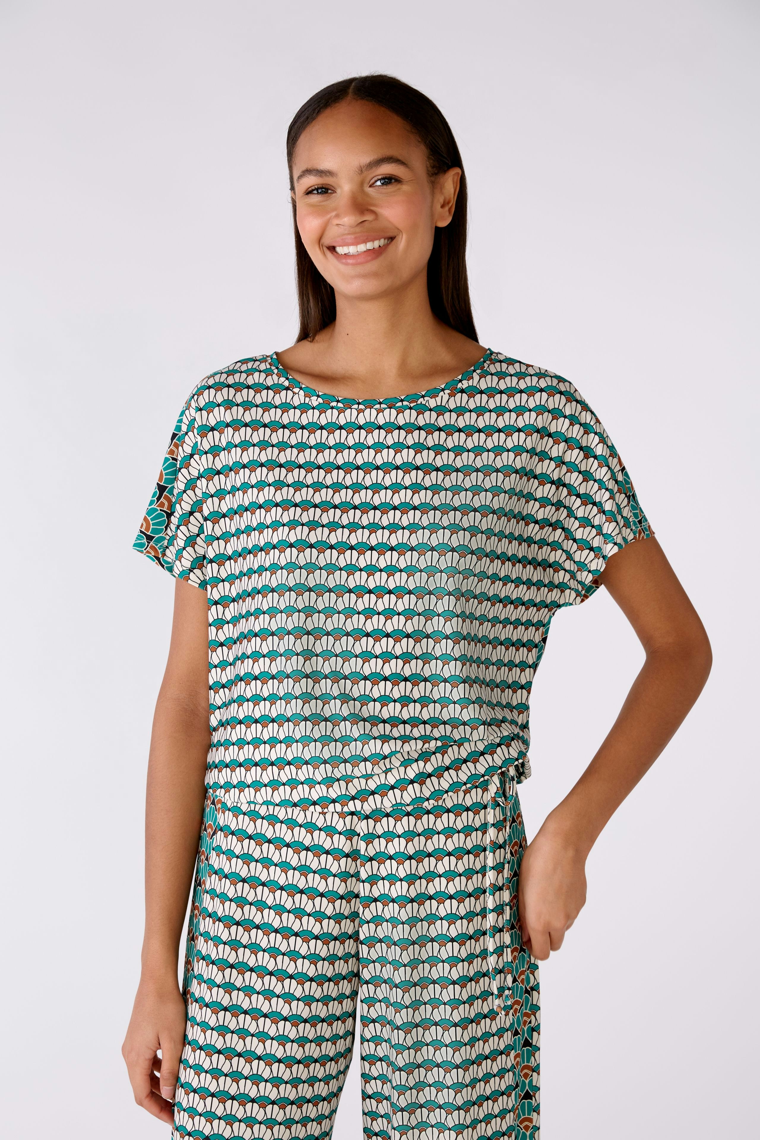 Bild 2 von Blusenshirt Silky Touch Qualität in green brown | Oui