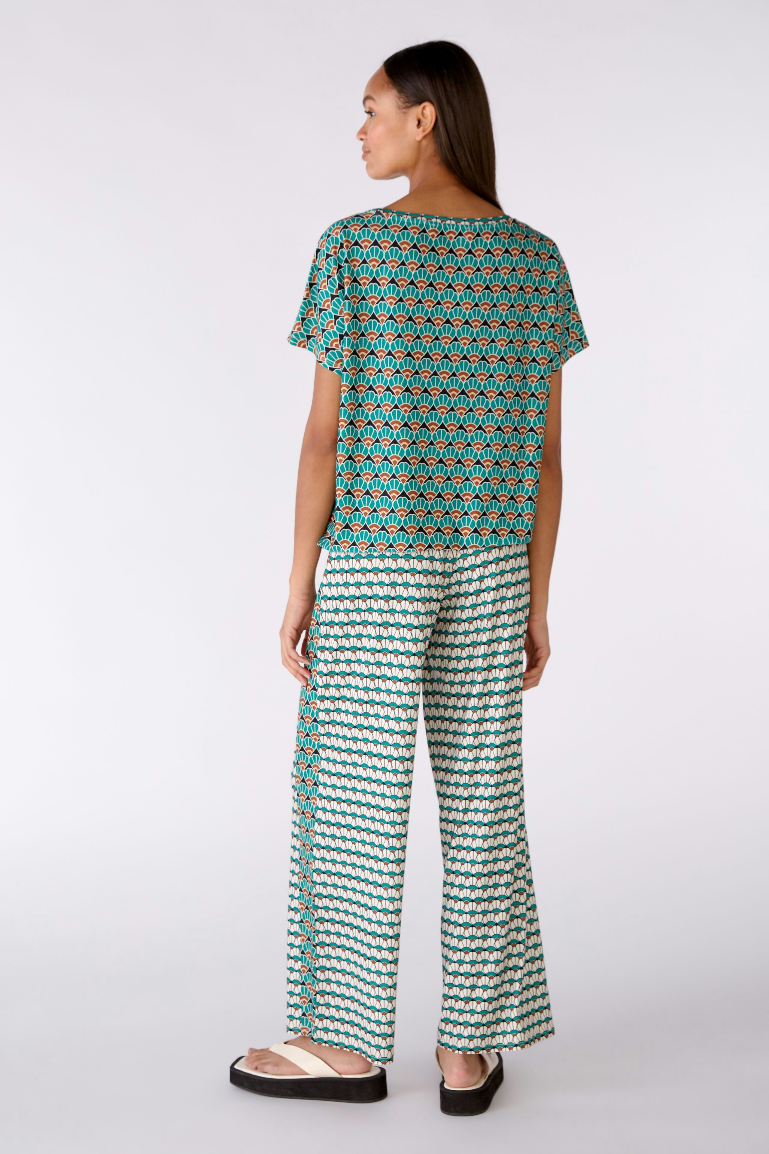 Bild 3 von Blusenshirt Silky Touch Qualität in green brown | Oui