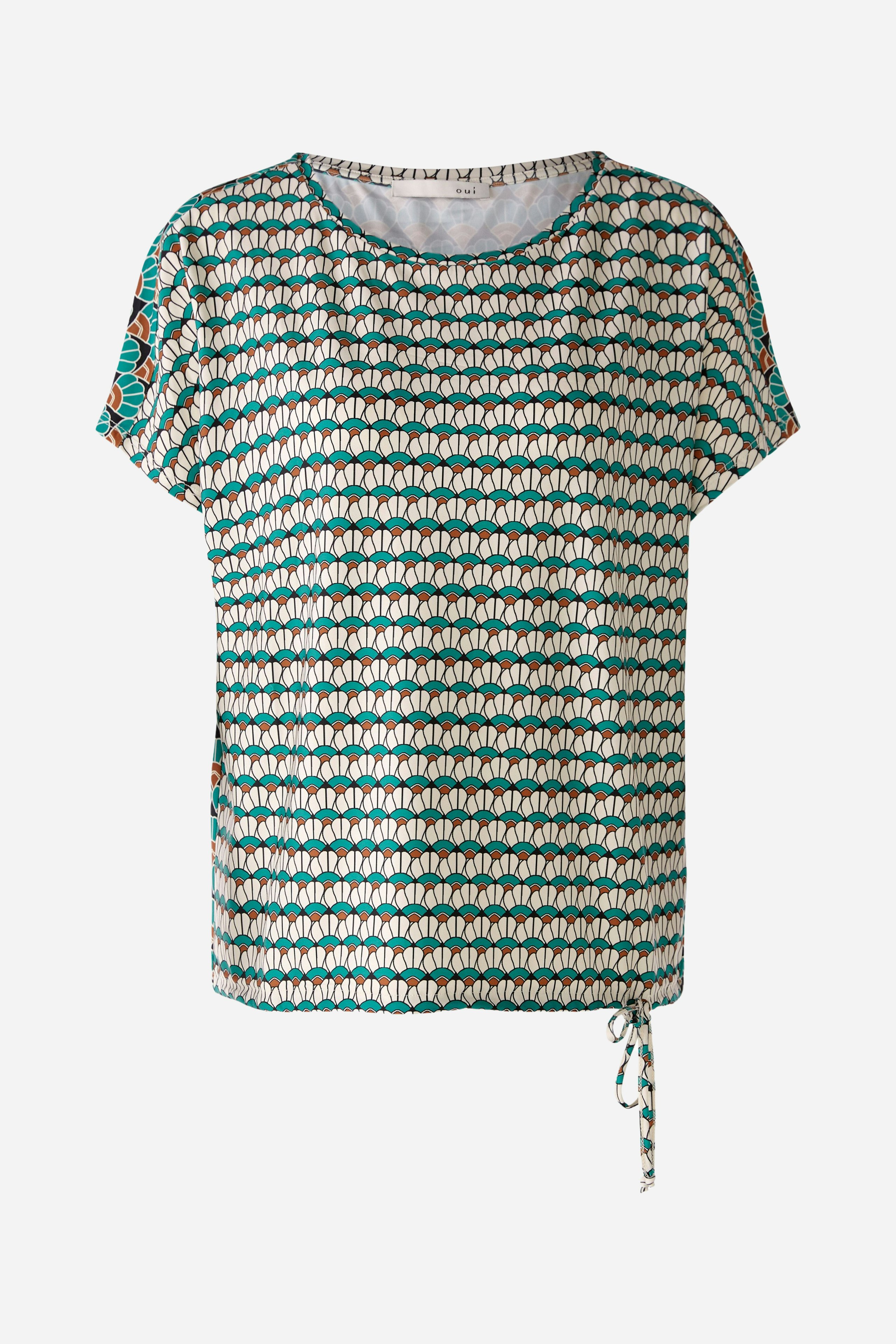 Bild 7 von Blusenshirt Silky Touch Qualität in green brown | Oui