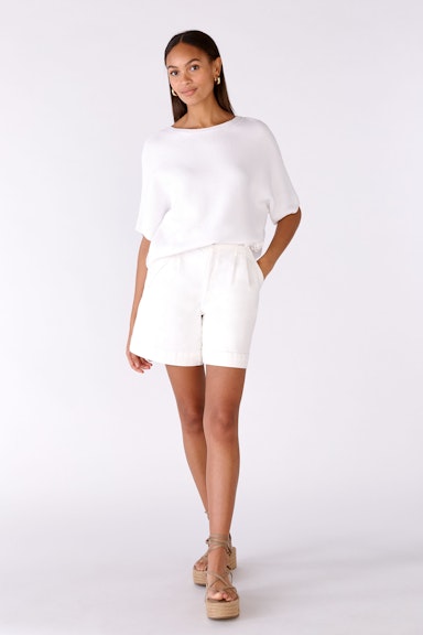 Bild 1 von Knitted pullover 100% cotton in optic white | Oui