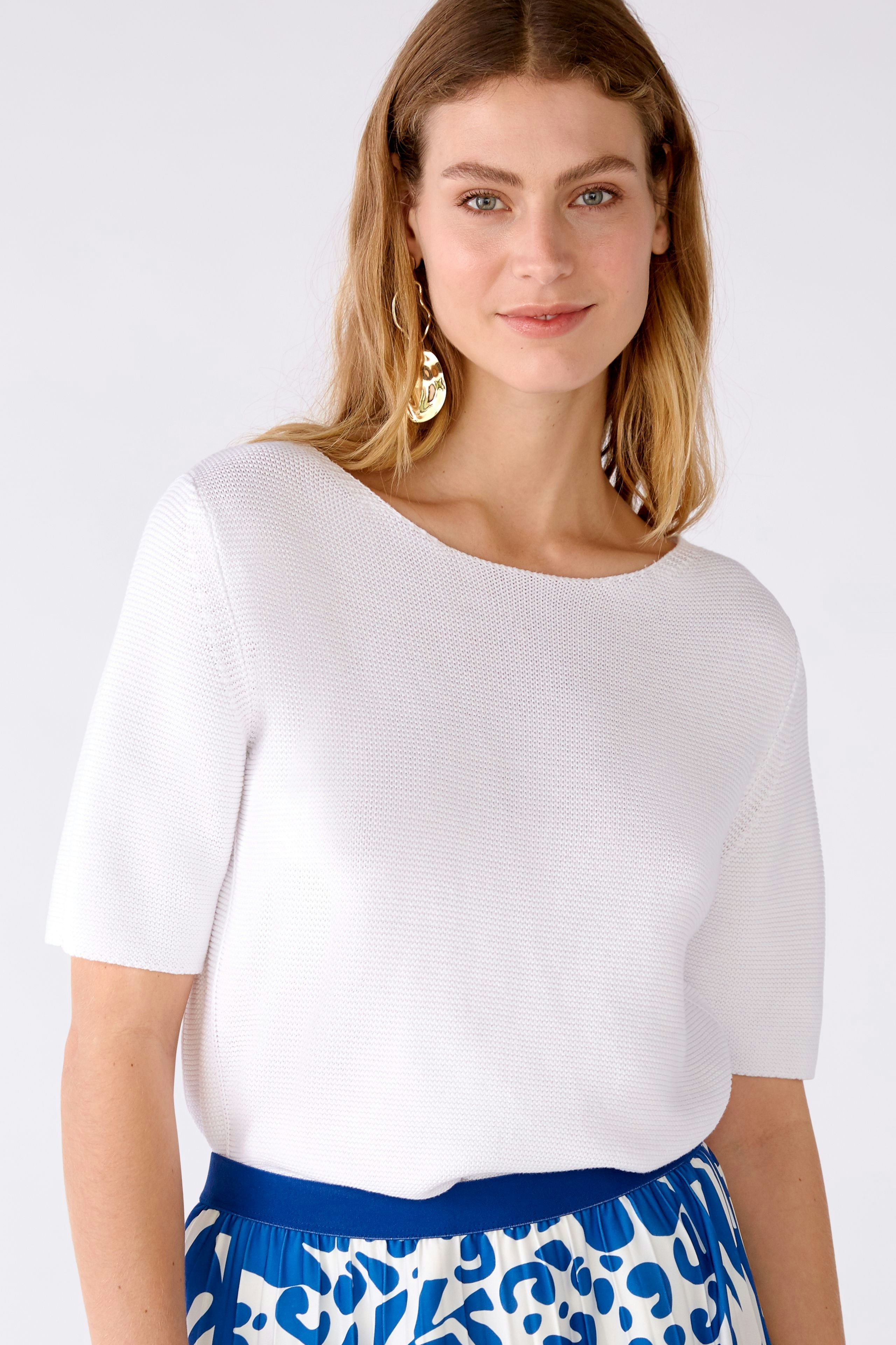 Bild 4 von Pullover 100% organic cotton in optic white | Oui