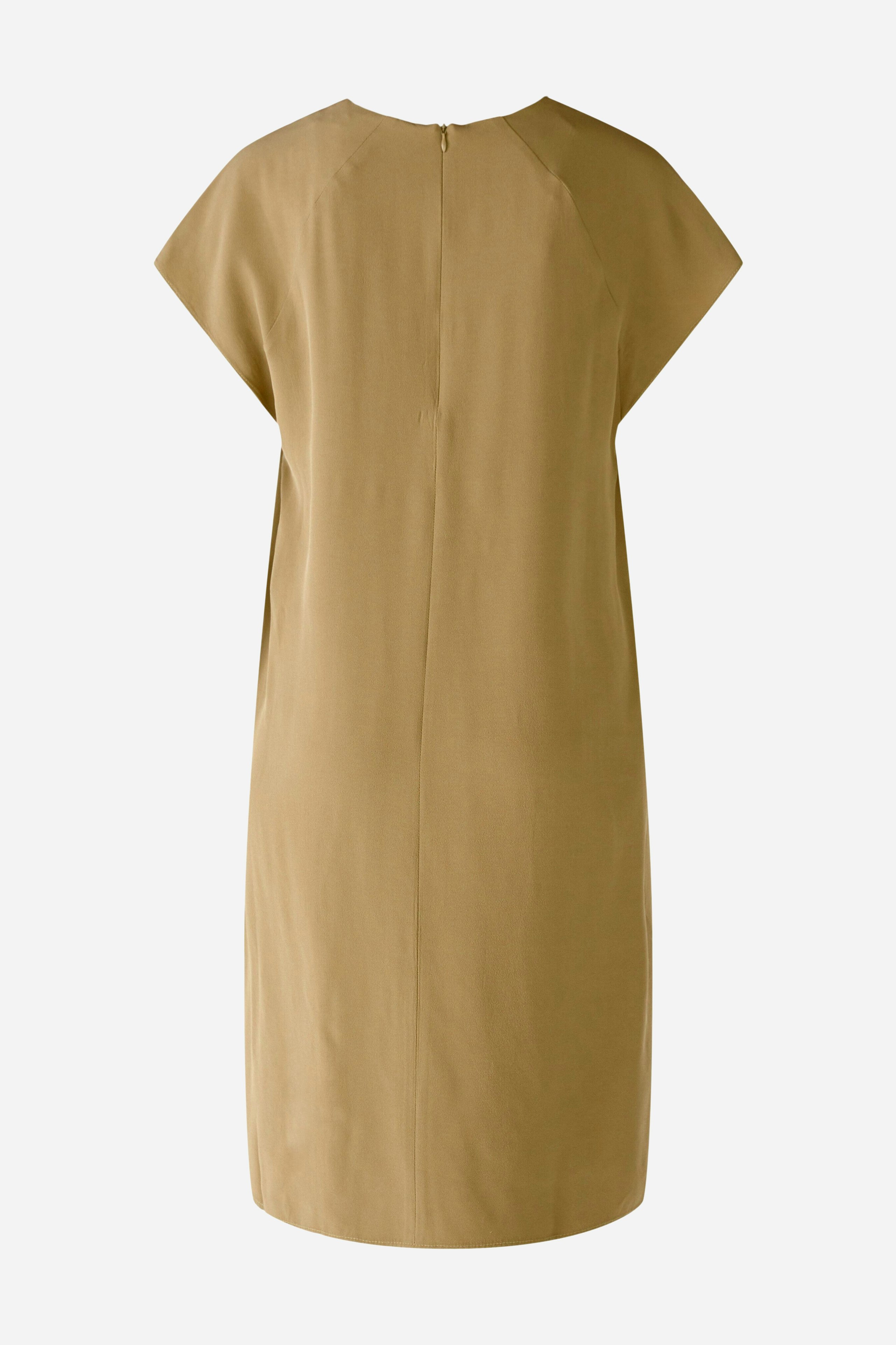 Bild 2 von Viskosekleid mit V-Ausschnitt in elmwood | Oui