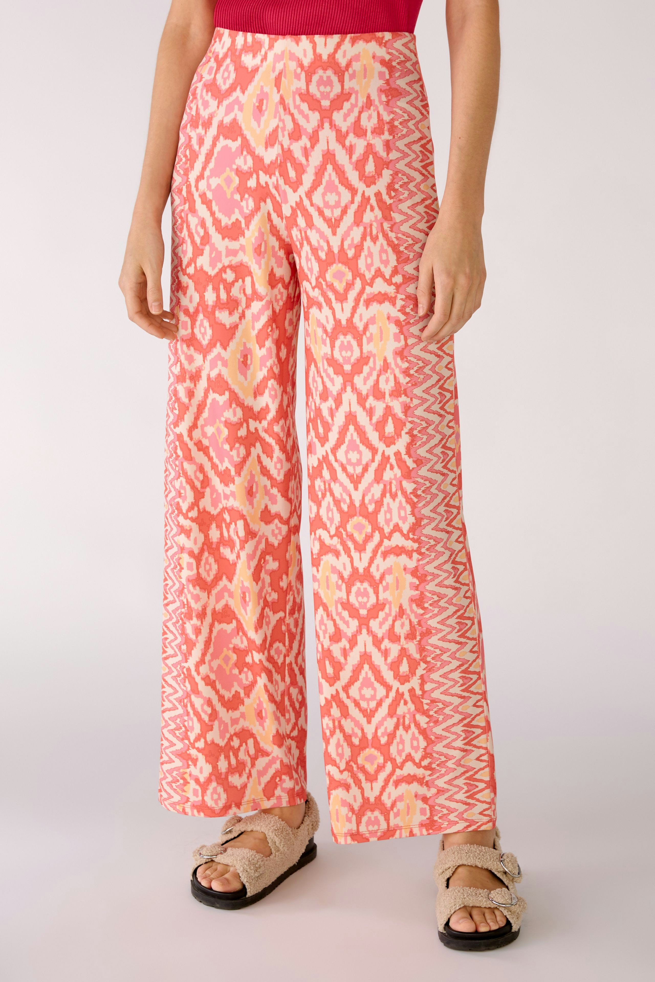 Bild 2 von Marlene trousers in Silky Touch in rose orange | Oui