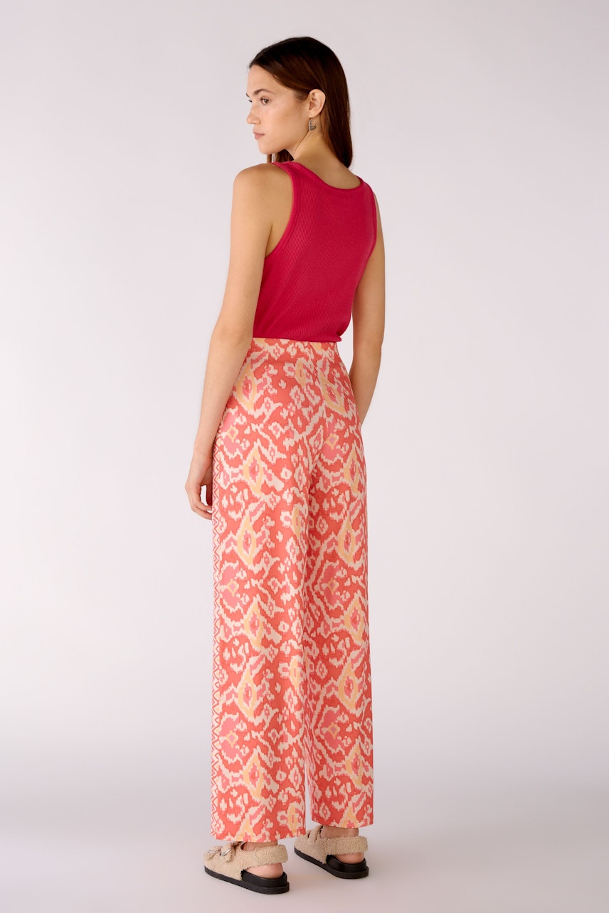 Bild 3 von Marlene trousers in Silky Touch in rose orange | Oui