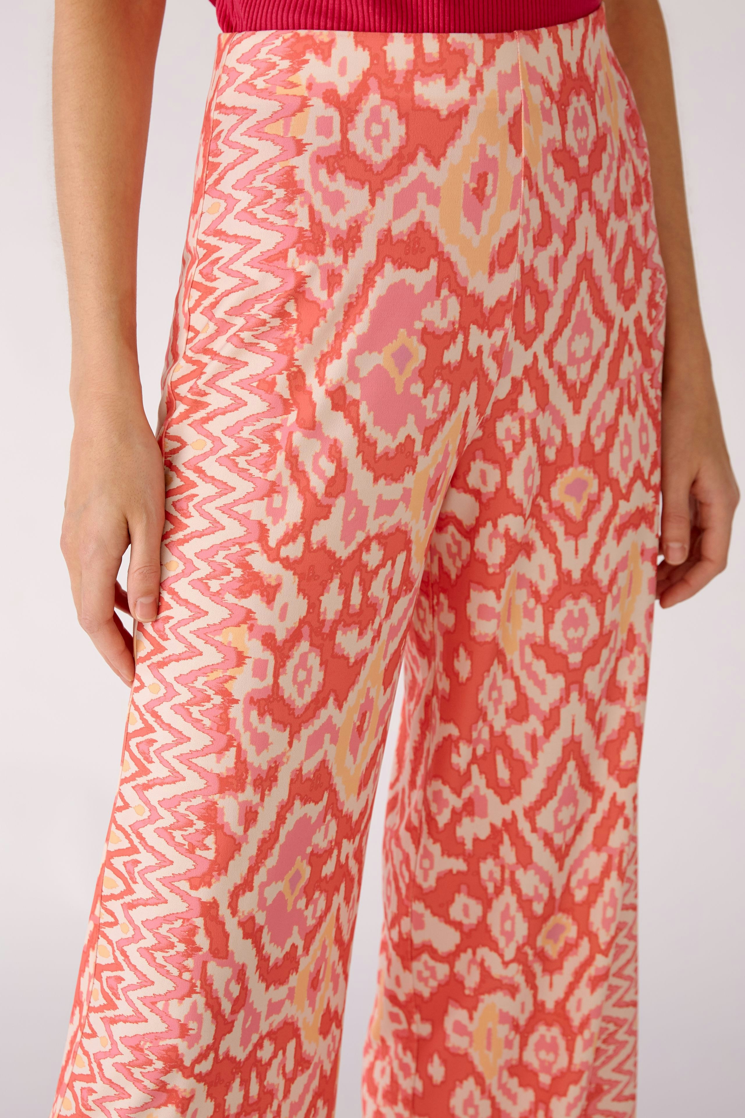 Bild 5 von Marlene trousers in Silky Touch in rose orange | Oui