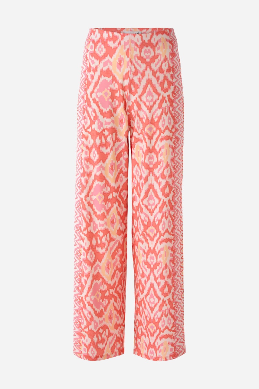 Bild 6 von Marlene trousers in Silky Touch in rose orange | Oui