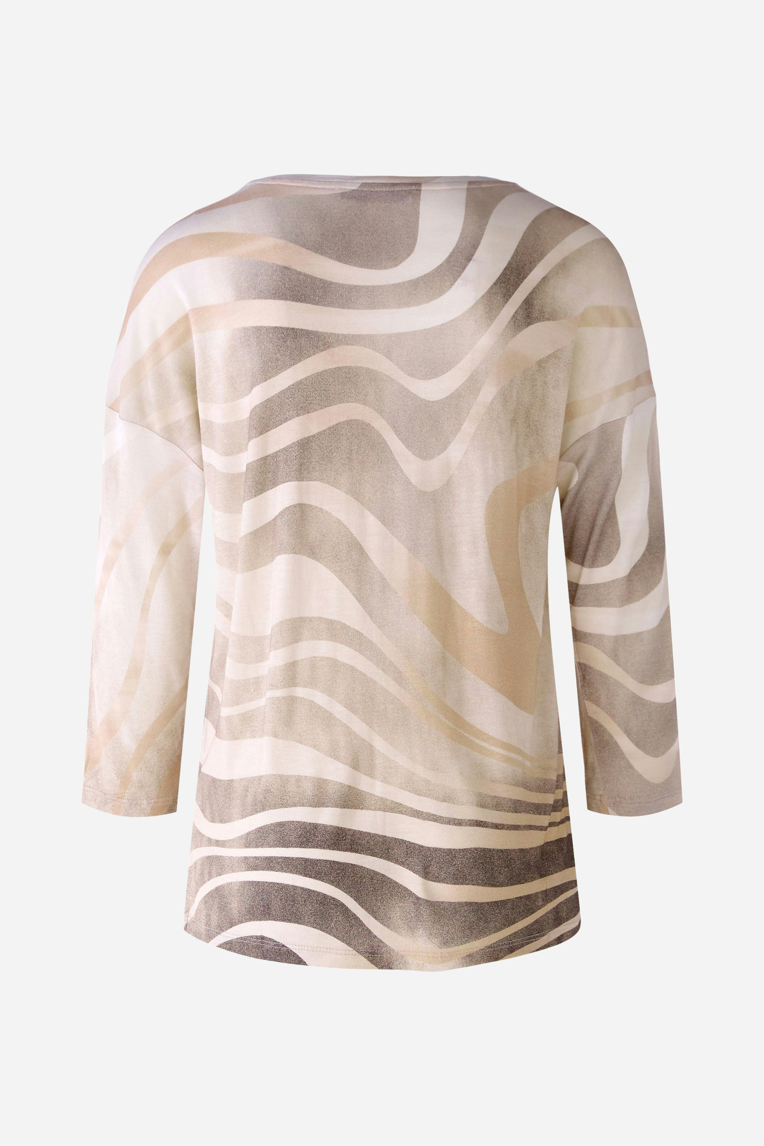 Bild 2 von Blusenshirt in Viskose in lt grey camel | Oui