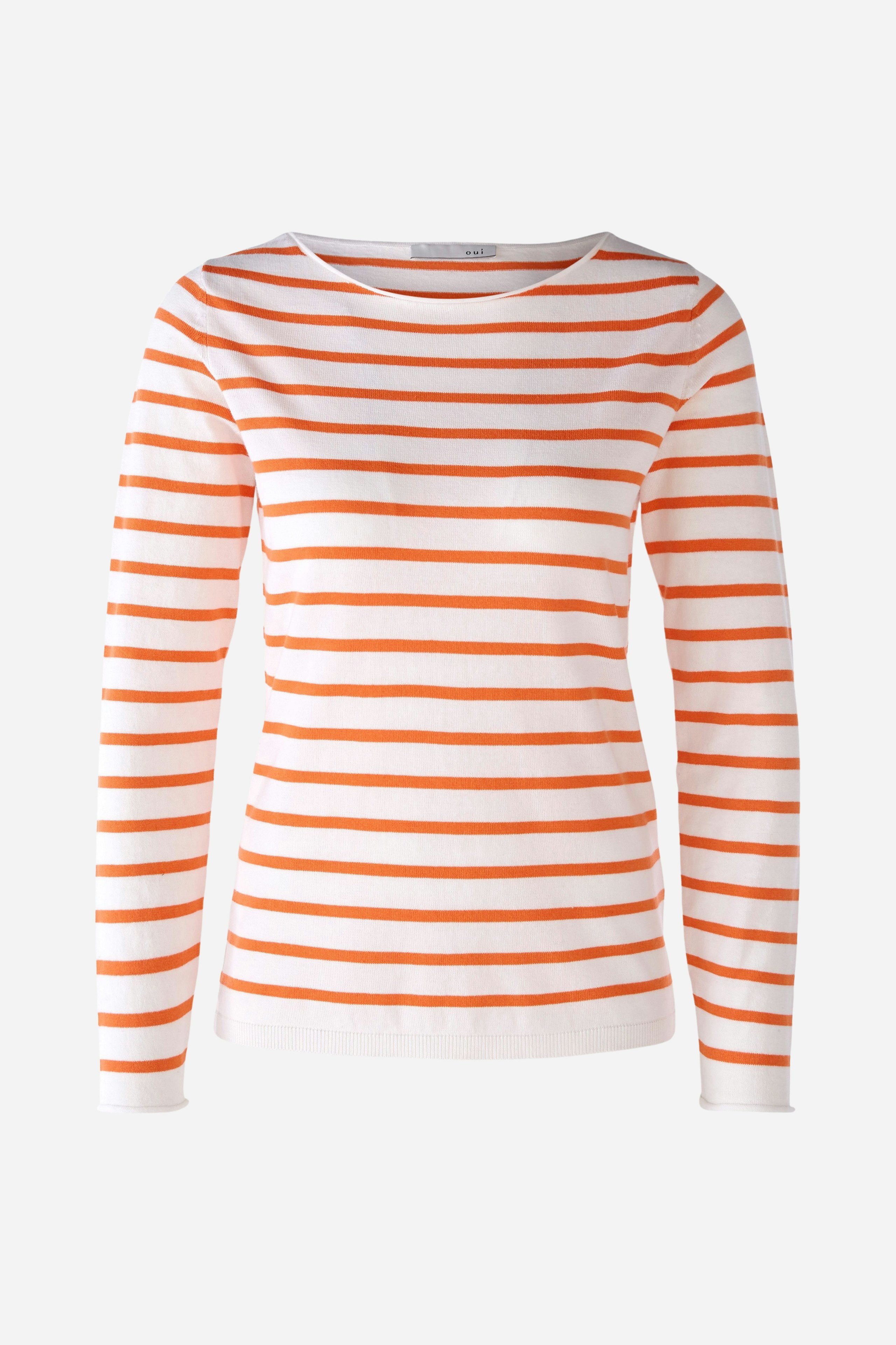 Bild 7 von Pullover in Bio-Baumwollmischung in white yellow | Oui