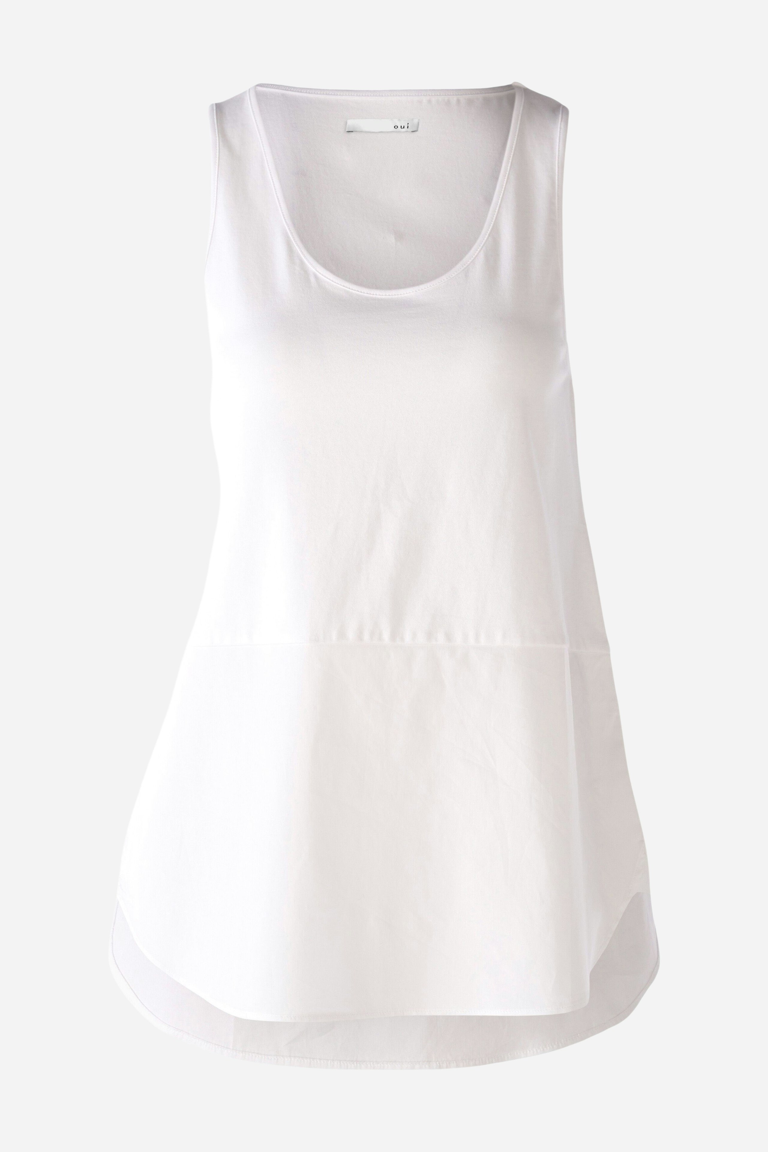 Bild 1 von Top Jersey- Webpatch in optic white | Oui