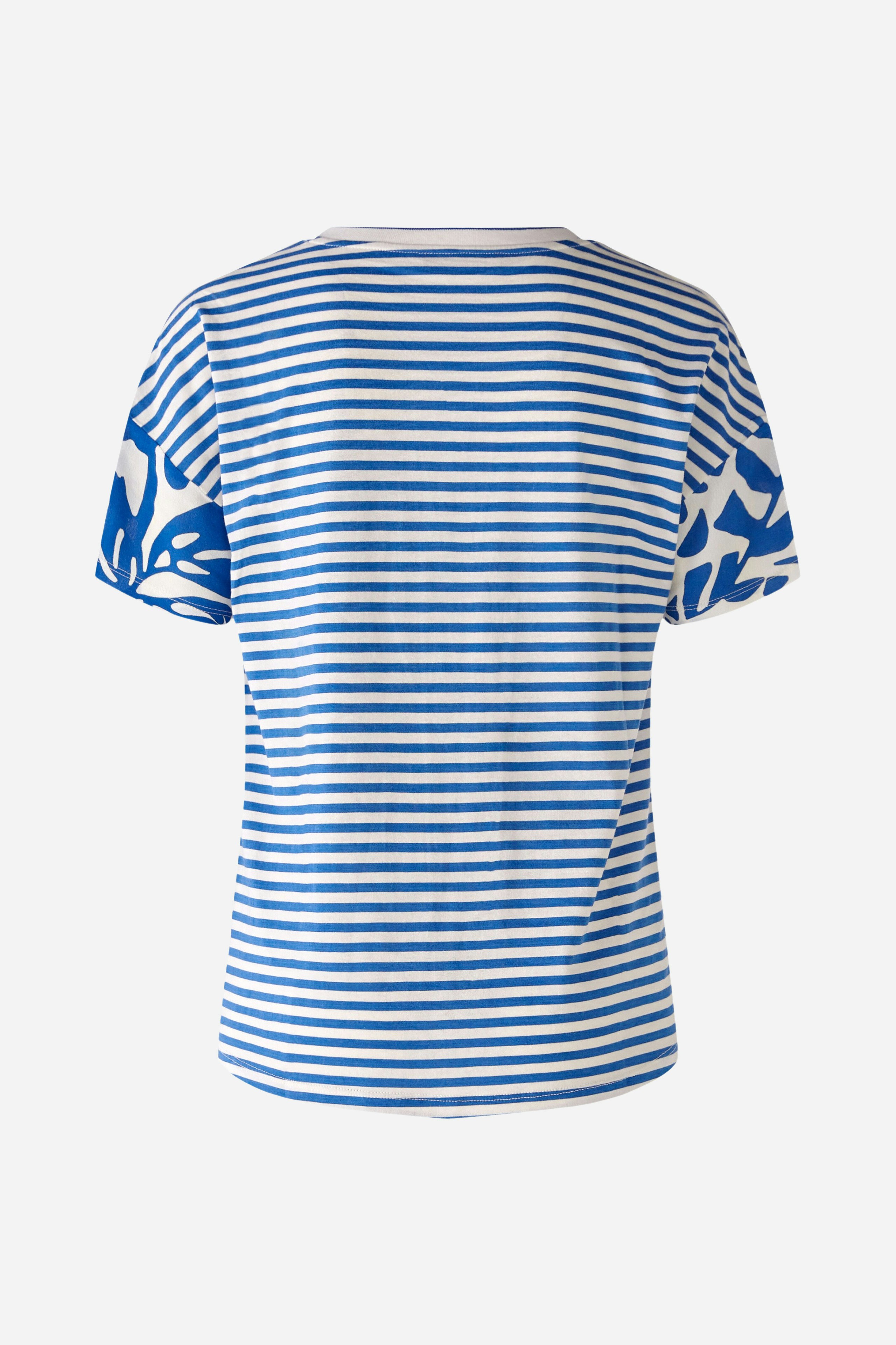 Bild 7 von Blusenshirt Webpatch mit Ringel im Rücken in blue white | Oui