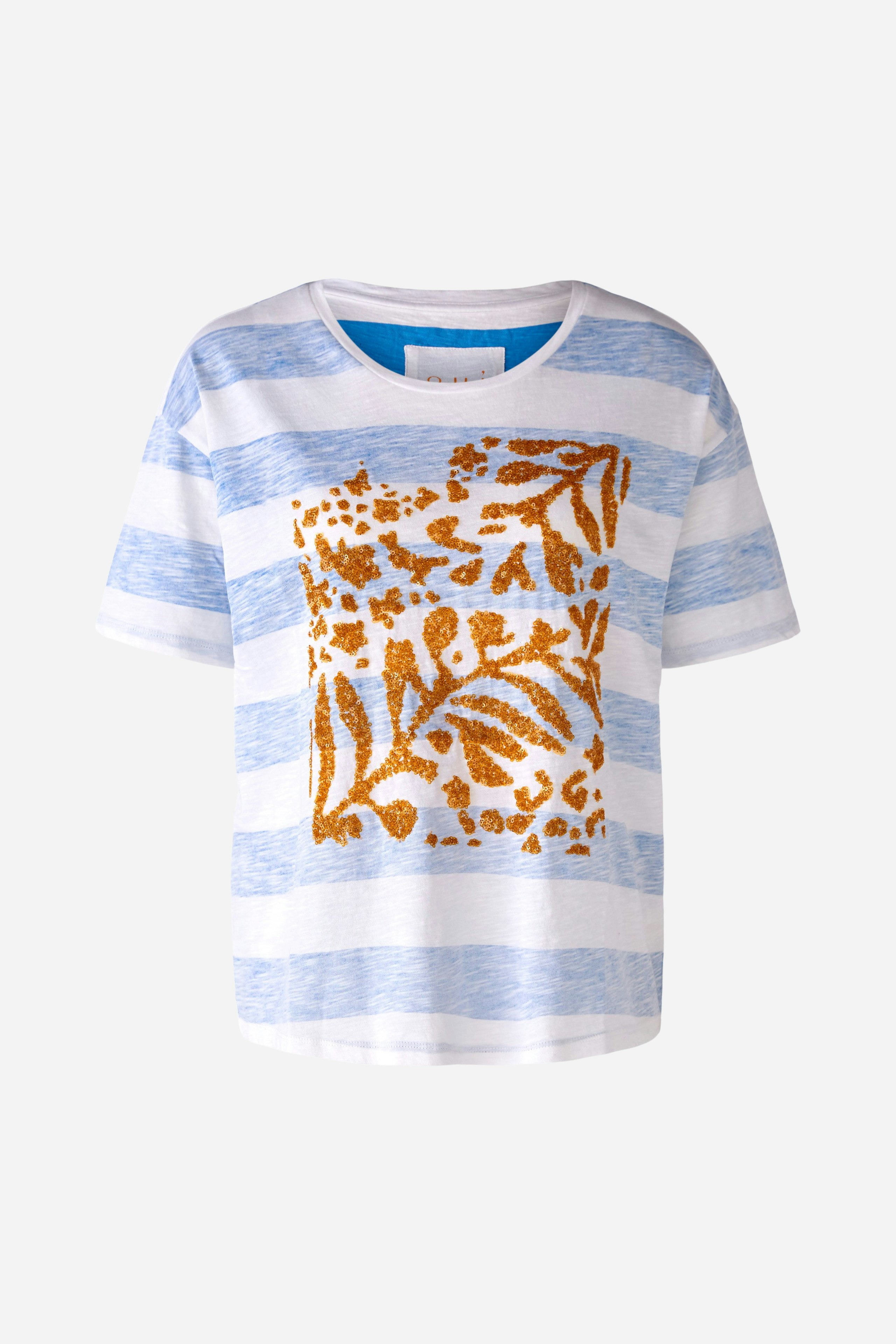 Bild 1 von T-shirt with sequins in lt blue orange | Oui