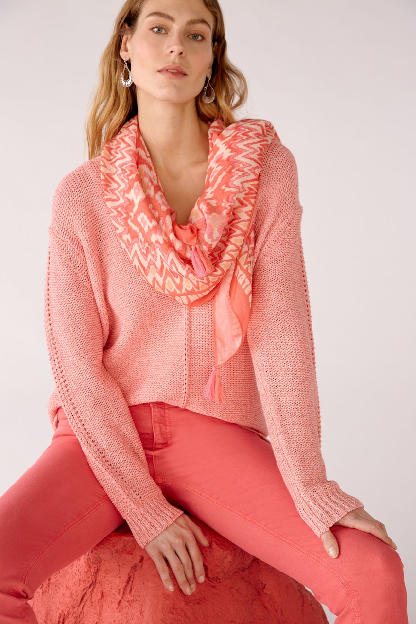 Bild 3 von Tuch im Casual-Stil in rose orange | Oui