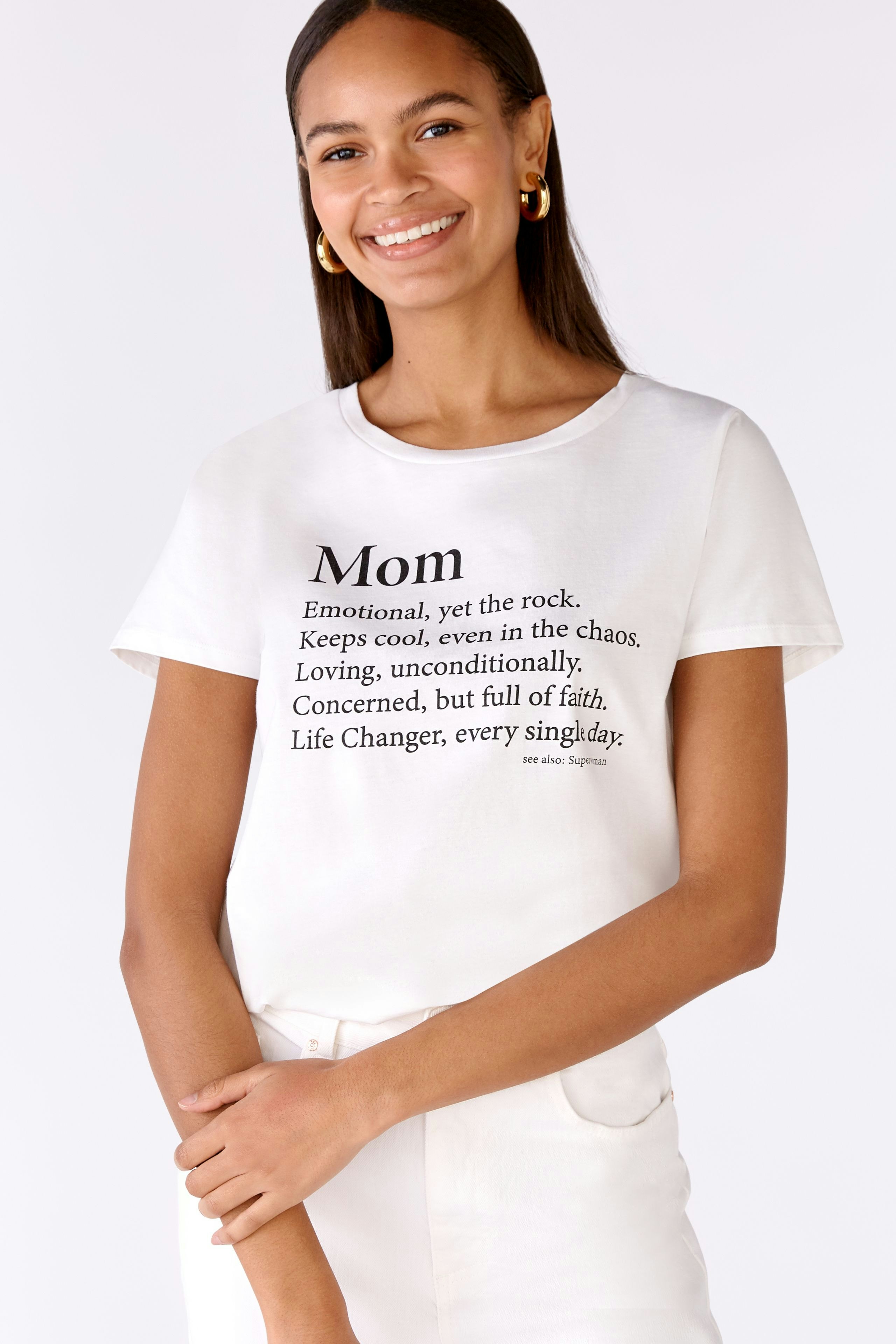 Bild 5 von MOM T-Shirt 100% Bio-Baumwolle in cloud dancer | Oui