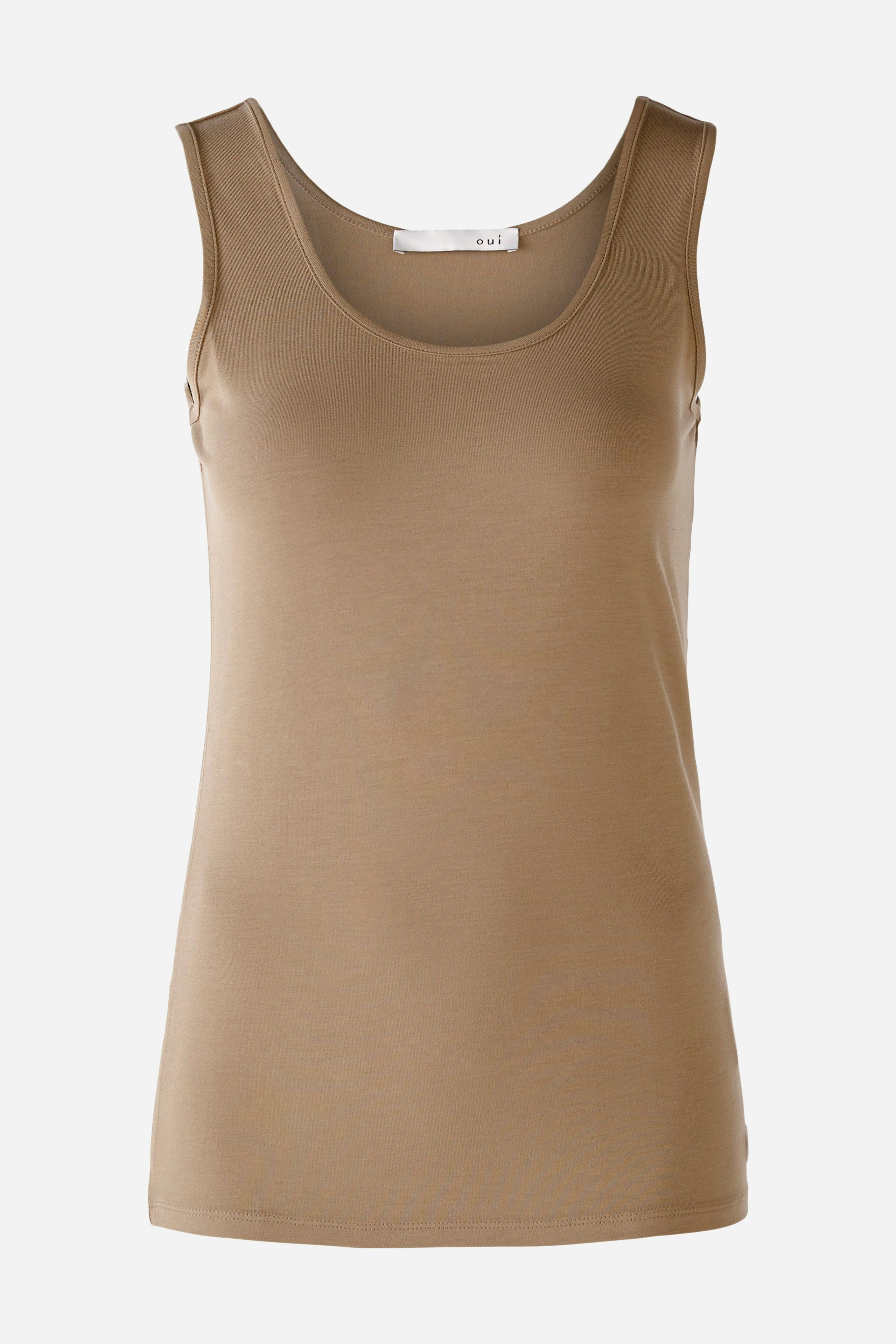Bild 1 von Top in elastischer Baumwolle in elmwood | Oui
