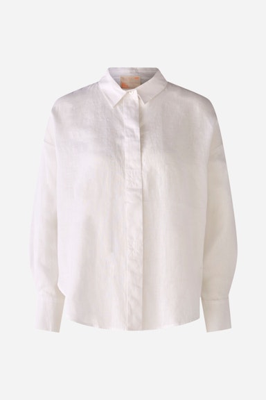Bild 7 von Shirt blouse 100% linen in optic white | Oui