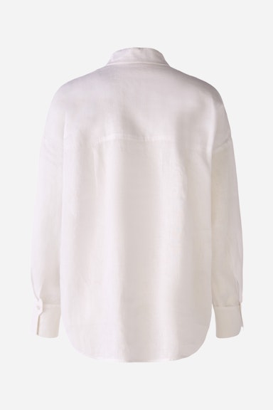 Bild 8 von Shirt blouse 100% linen in optic white | Oui