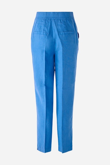 Bild 2 von Linen trousers shortened length in campanula | Oui