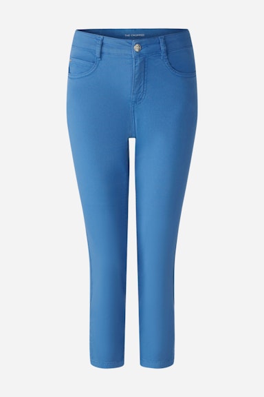 Bild 5 von Capri pants slim fit, mid waist in bright cobalt | Oui