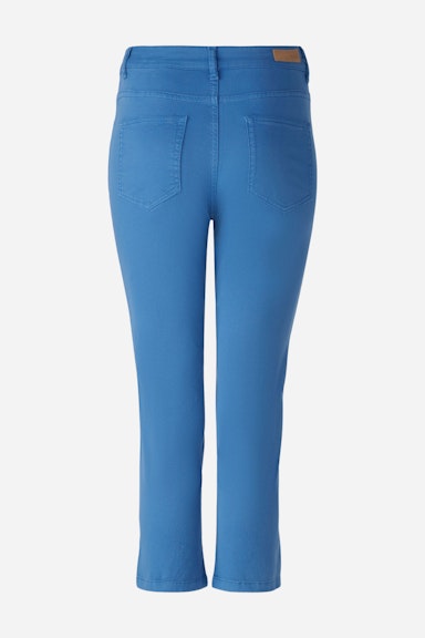 Bild 6 von Capri pants slim fit, mid waist in bright cobalt | Oui